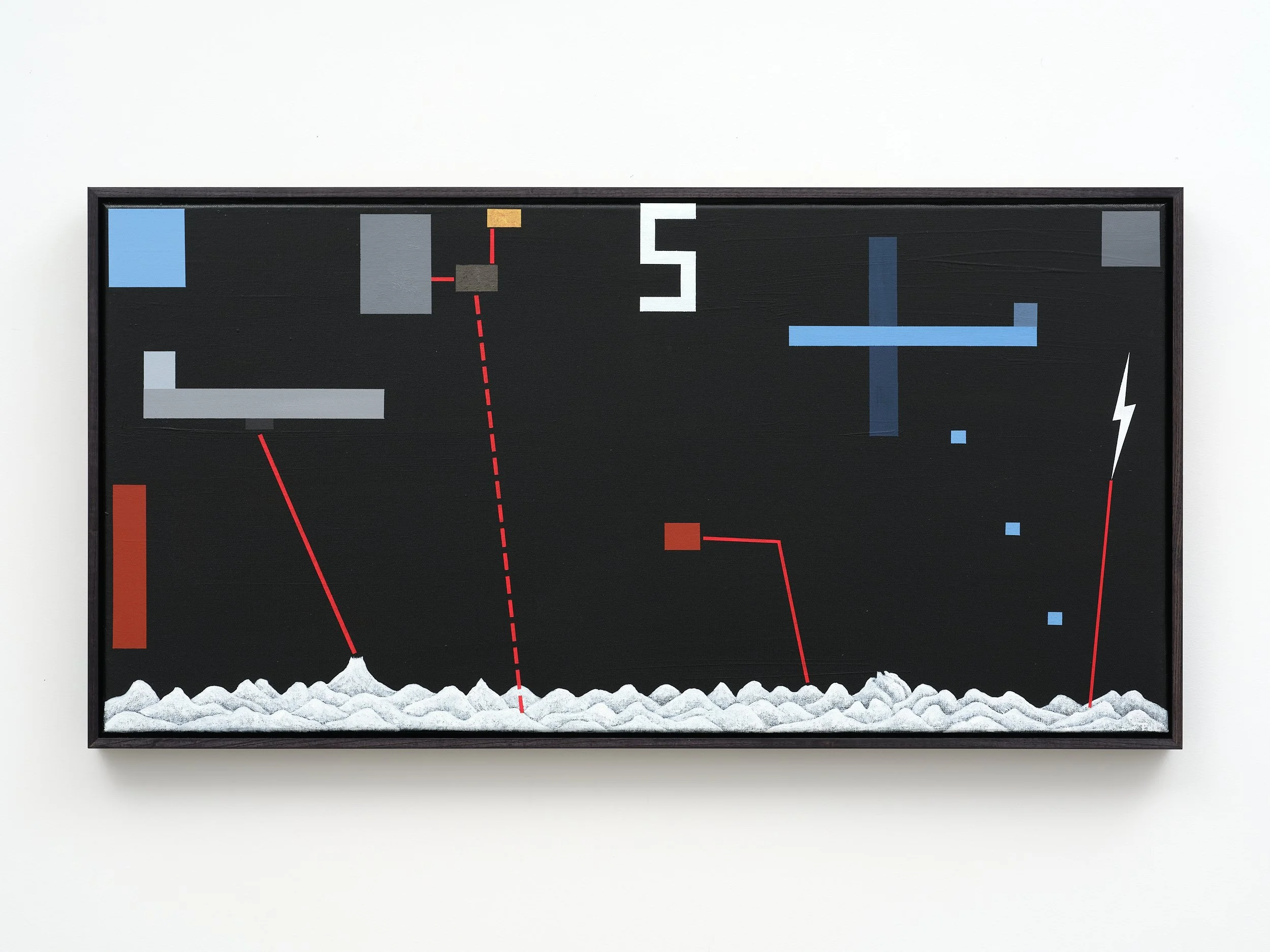 Location 2 2025 acrylic on canvas 500 x 1020mm