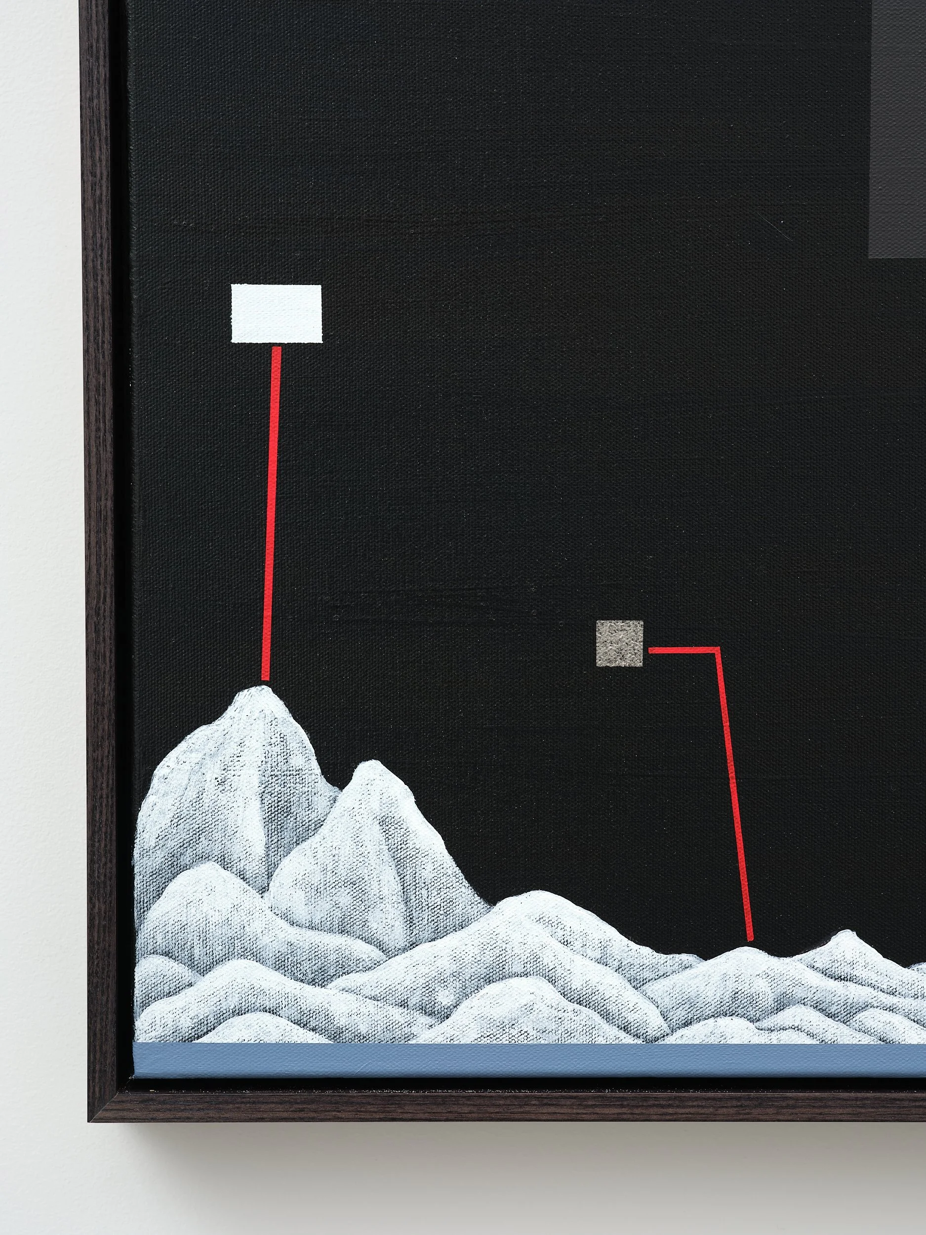 Location (detail) 2025 acrylic on canvas 500 x 765mm