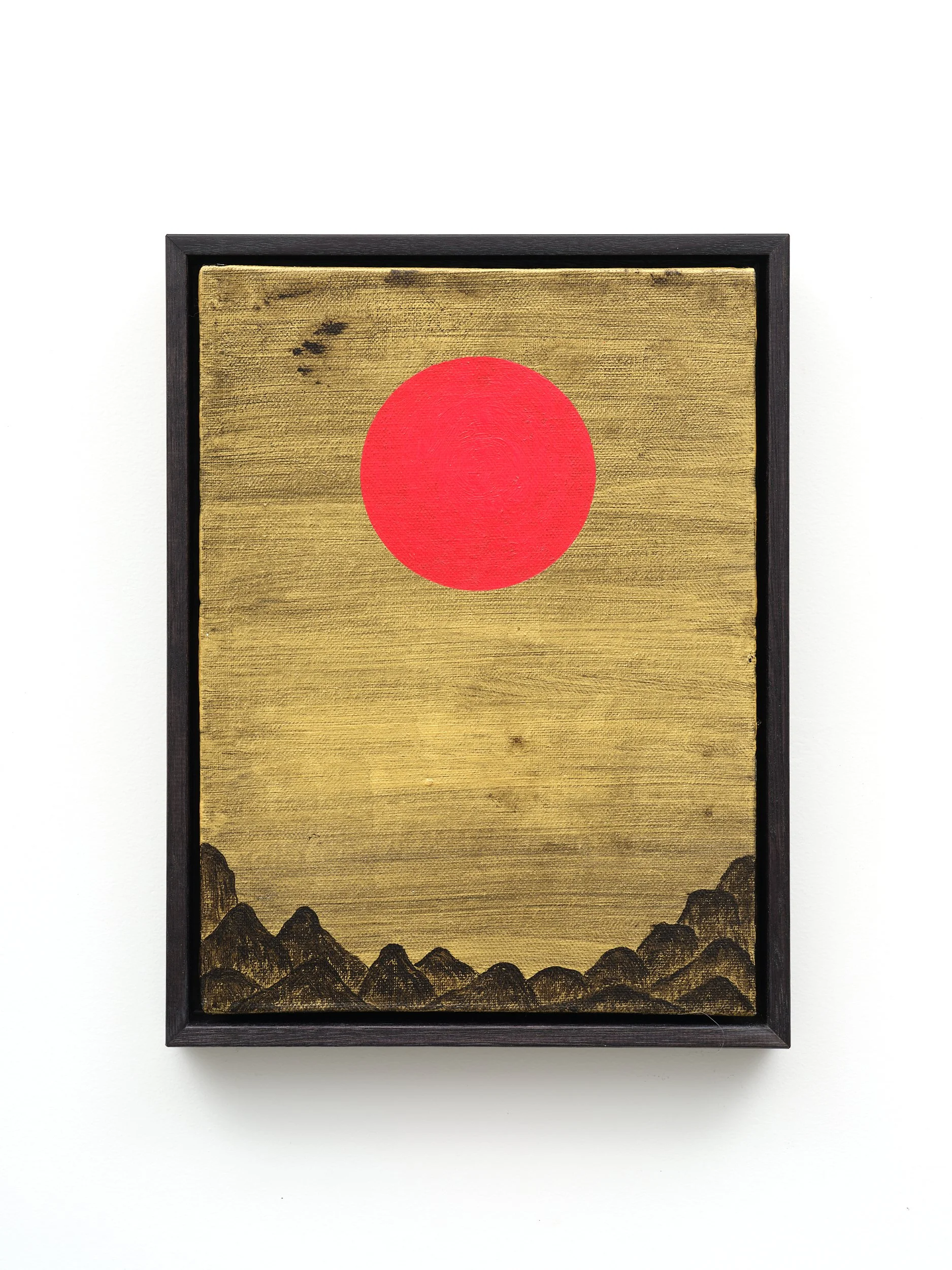 Target 2025 acrylic on canvas board 310 x 230mm