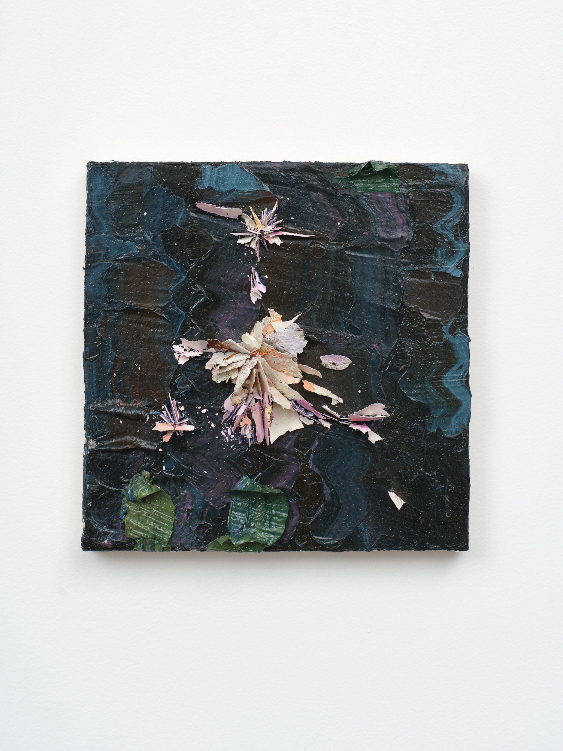   Open and See   2020 - 2021 oil on board 205 x 205mm 