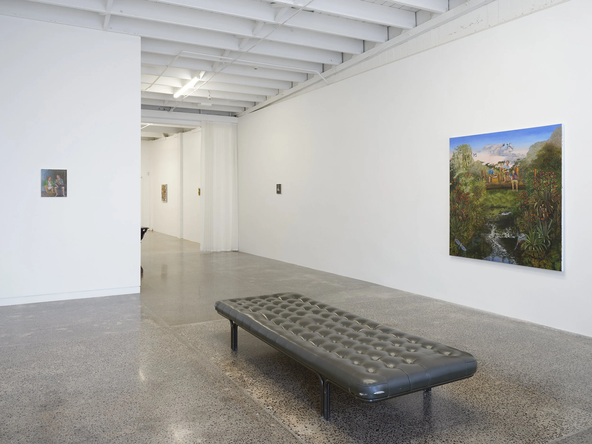  Brendon Wilkinson,  East, west, east direction is the yellow sky  — installation view 