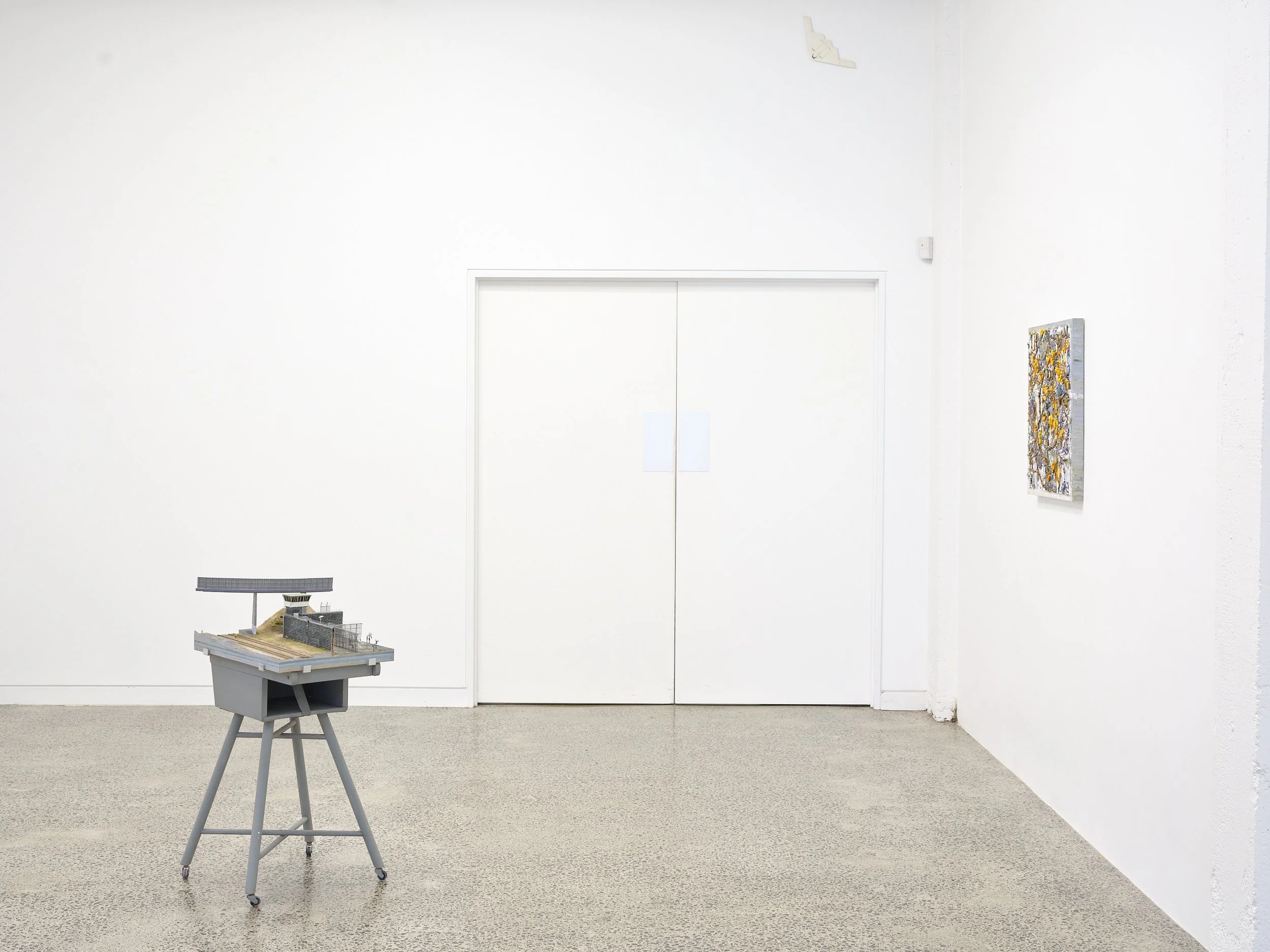 Brendon Wilkinson,  East, west, east direction is the yellow sky  — installation view 