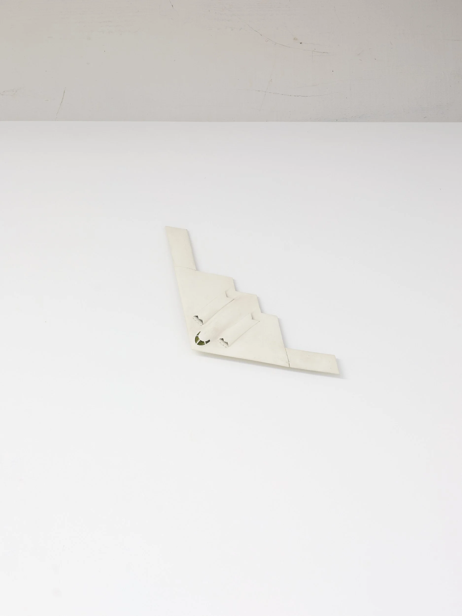   No title  2003  plastic, acrylic,  160 x 365 x 25mm 