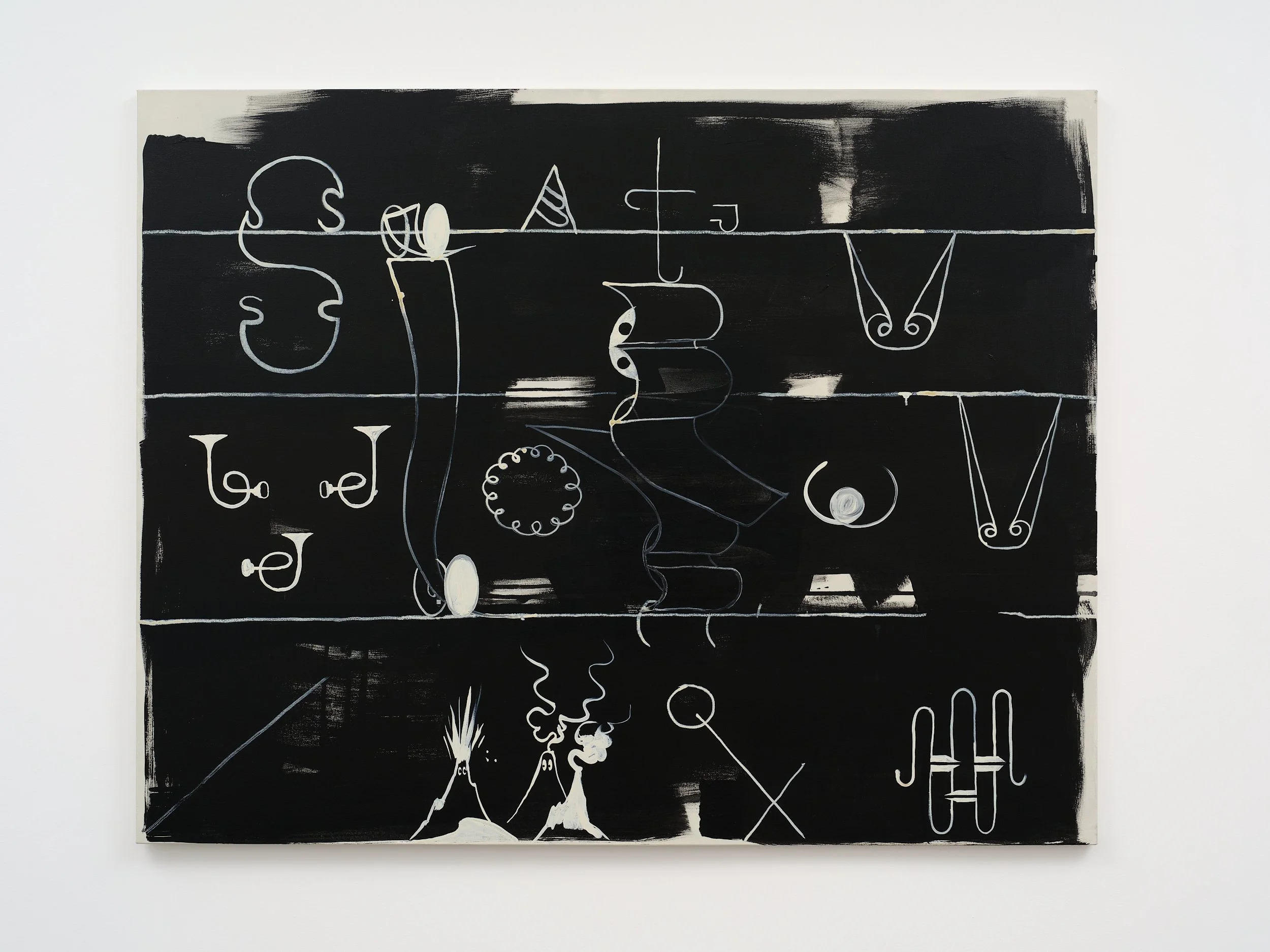   New level  2025 acrylic on canvas 1100 x 1400mm 