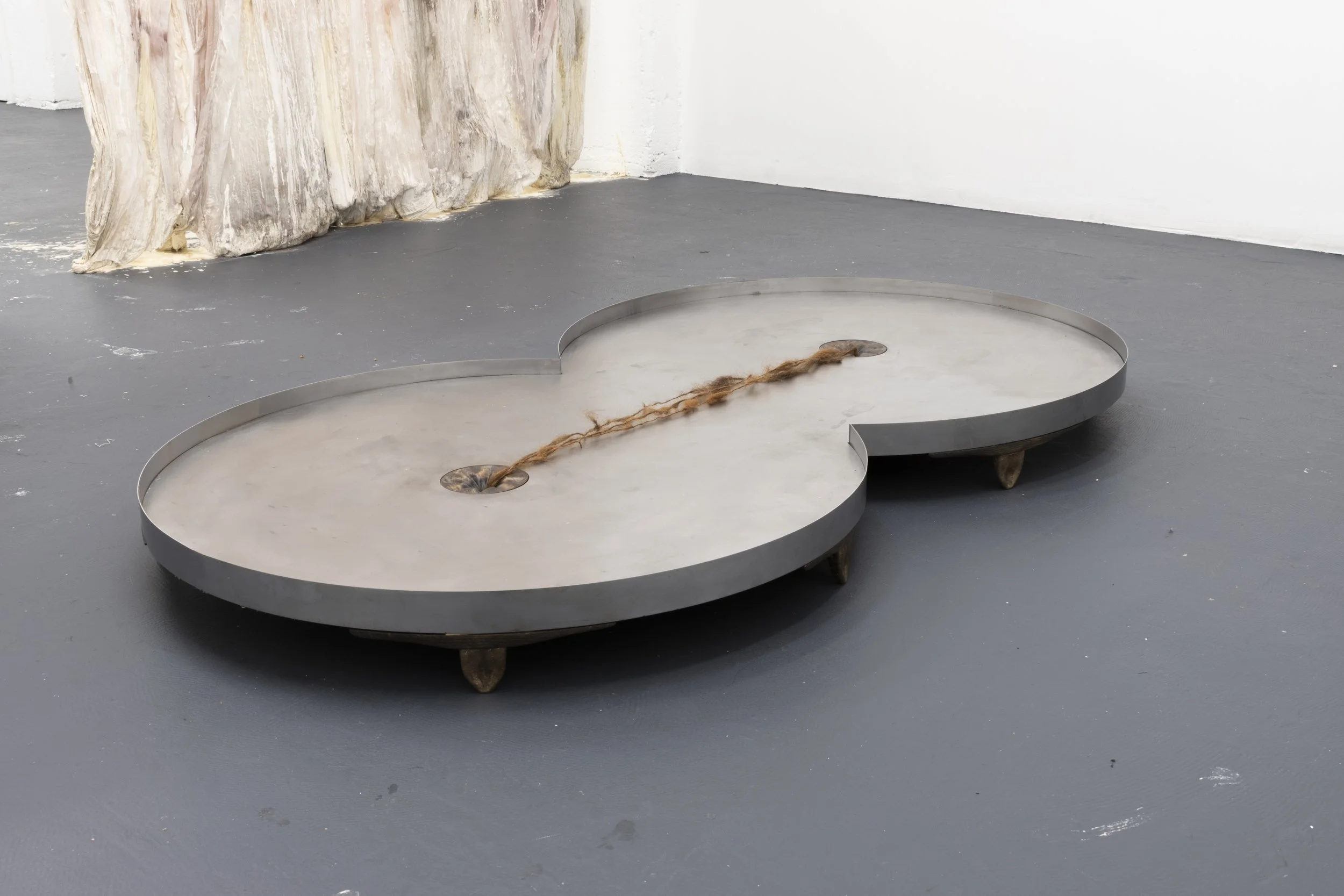  Installation view, Iann An &amp; Erika Holm -  In the Drink   play_station, Wellington, 2025 Image: Belinda Whitta  