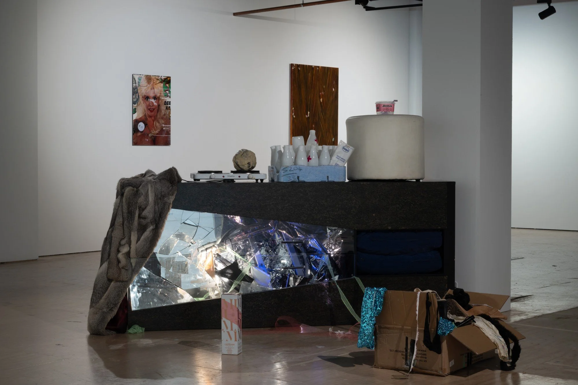  Installation view, Rea Burton -  Burdizzo  Whangārei Art Museum, 2025-2026 