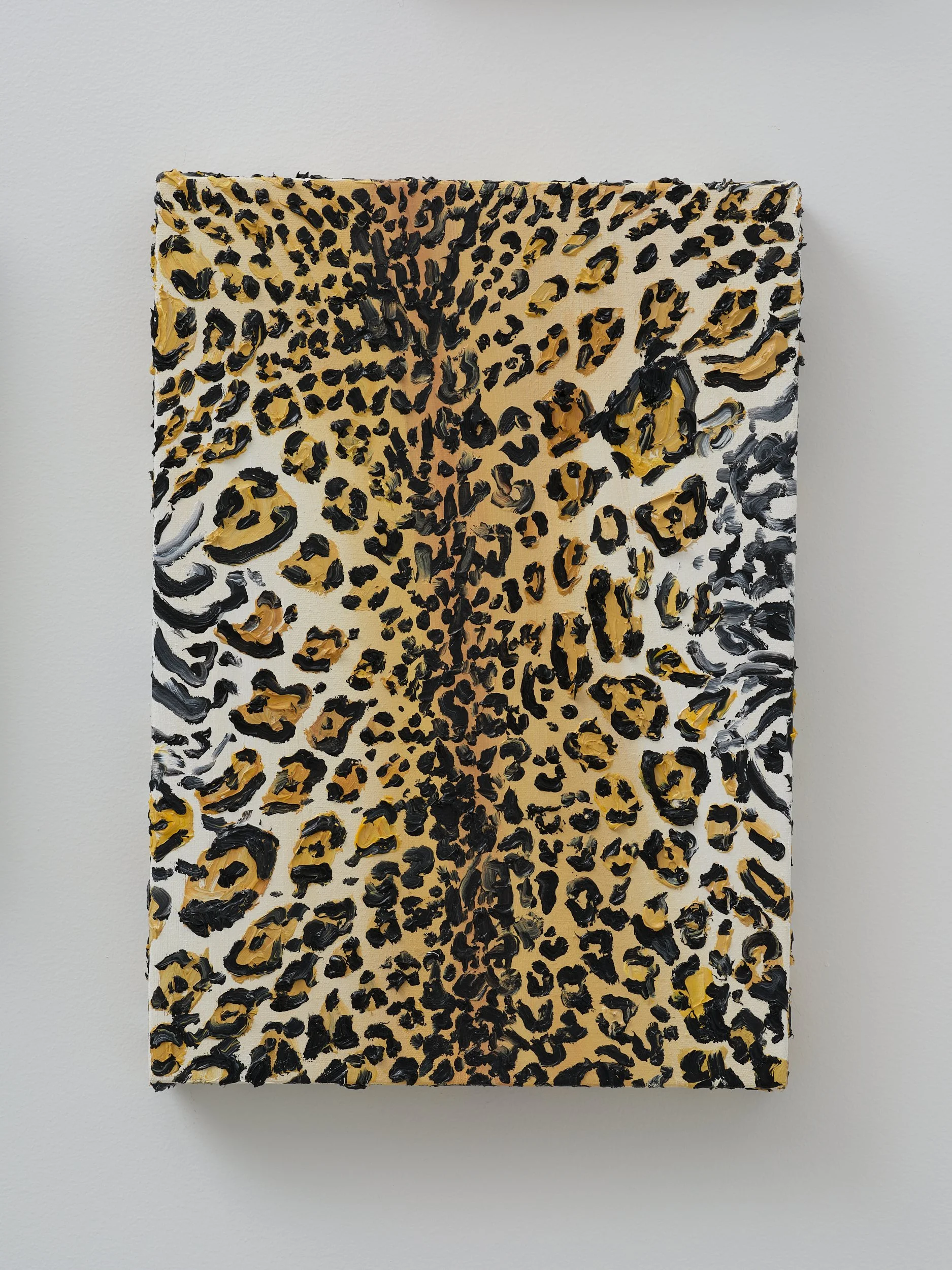   Leopard  2026 Oil on canvas 297 x 420 x 45mm 