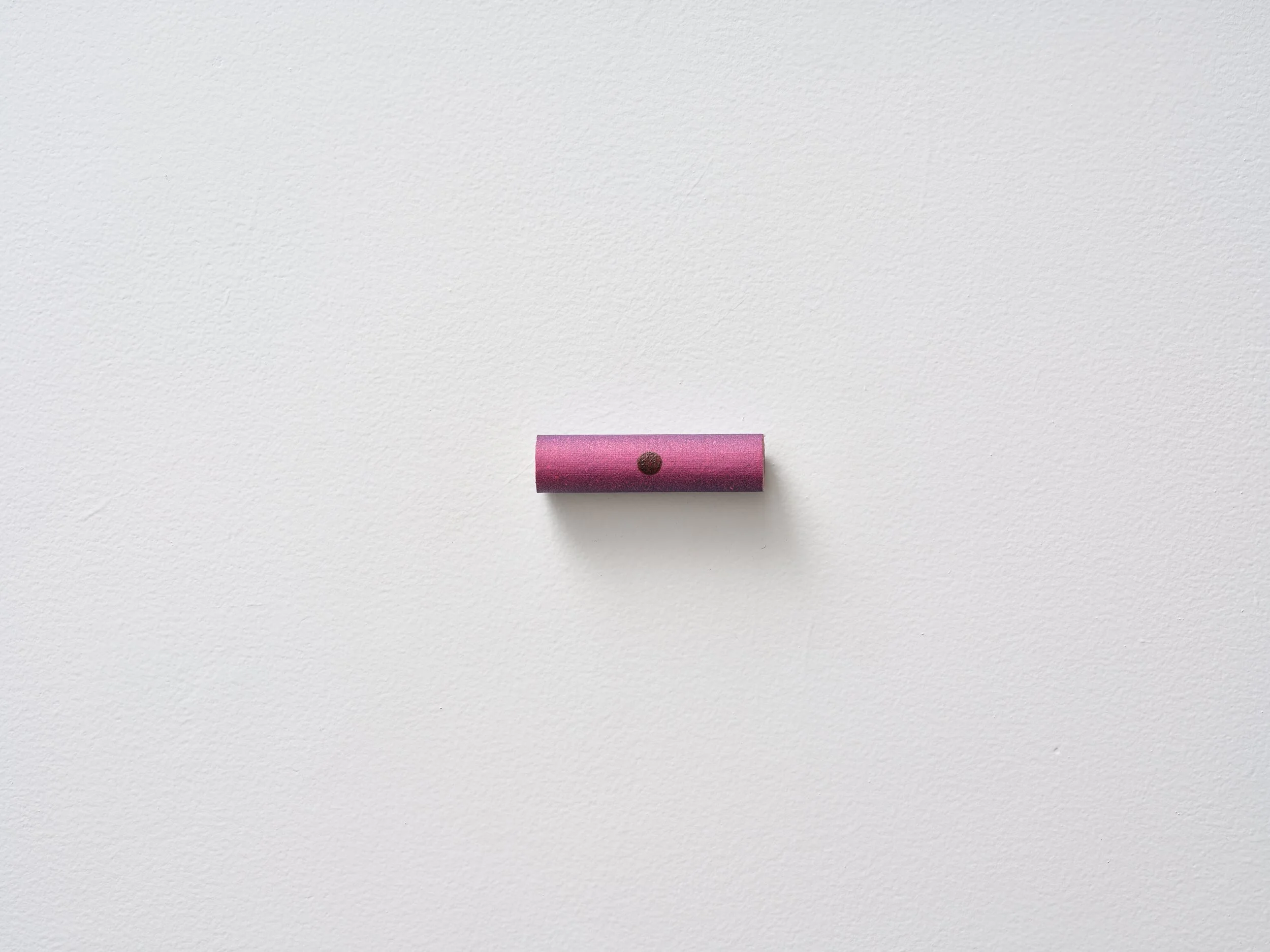   No title  2024 acrylic on linen and cardboard 23 x 80 x 23mm 