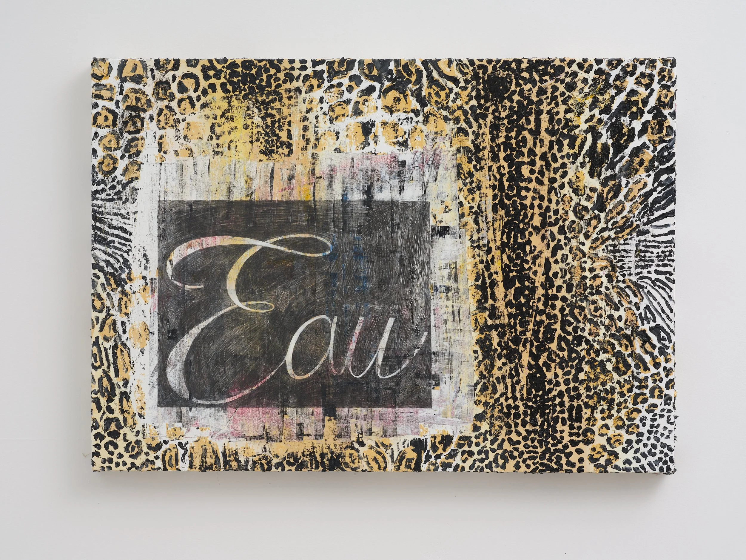   Leopard 2  2026 Oil, pencil on canvas 600 x 840 x 45mm 