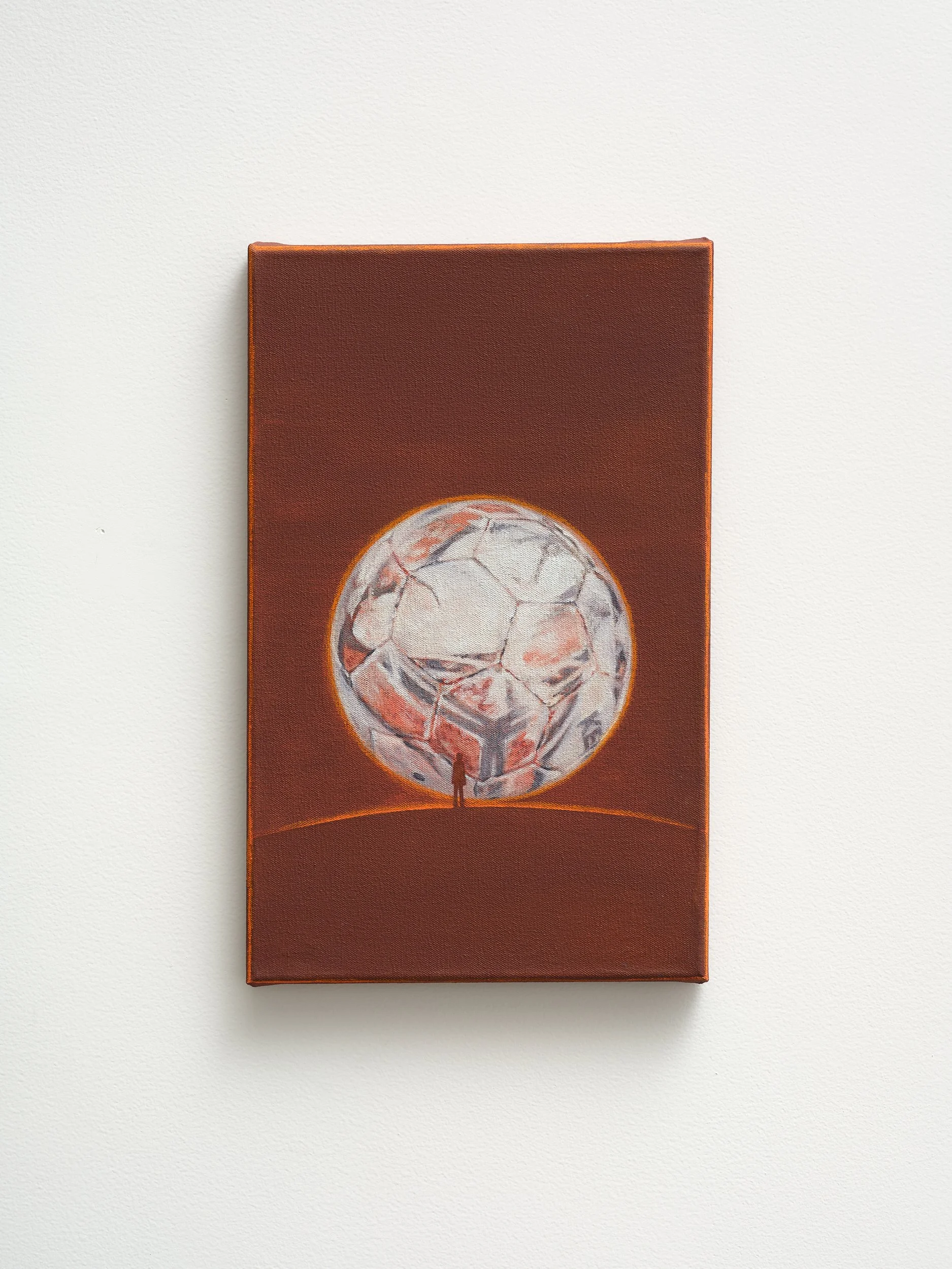   WeChat FIFA  2026 casein, pastel and oil on canvas 405 x 255mm 