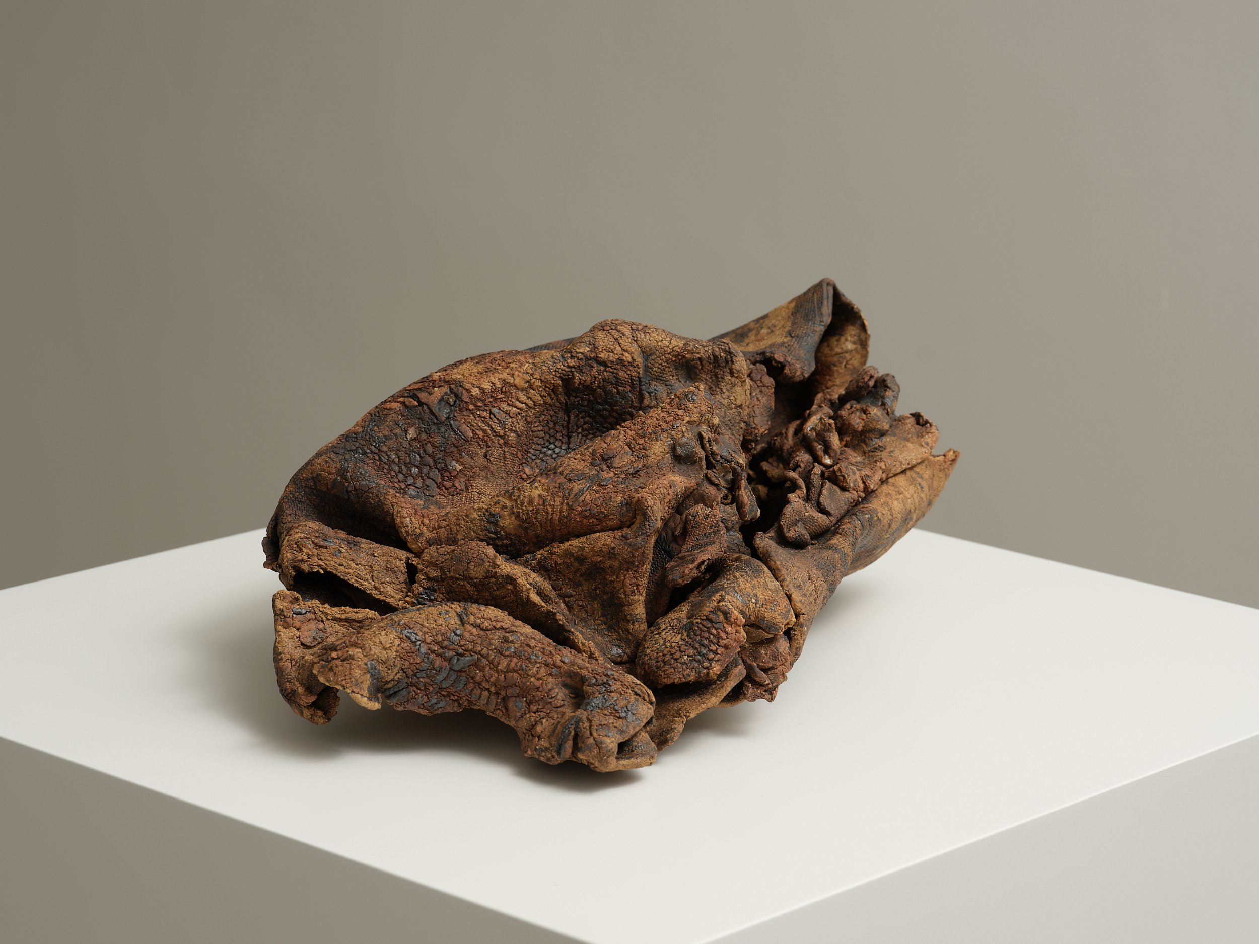   Sack  2026 clay, pigment, oxide, glass 430 x 280 x 180mm 