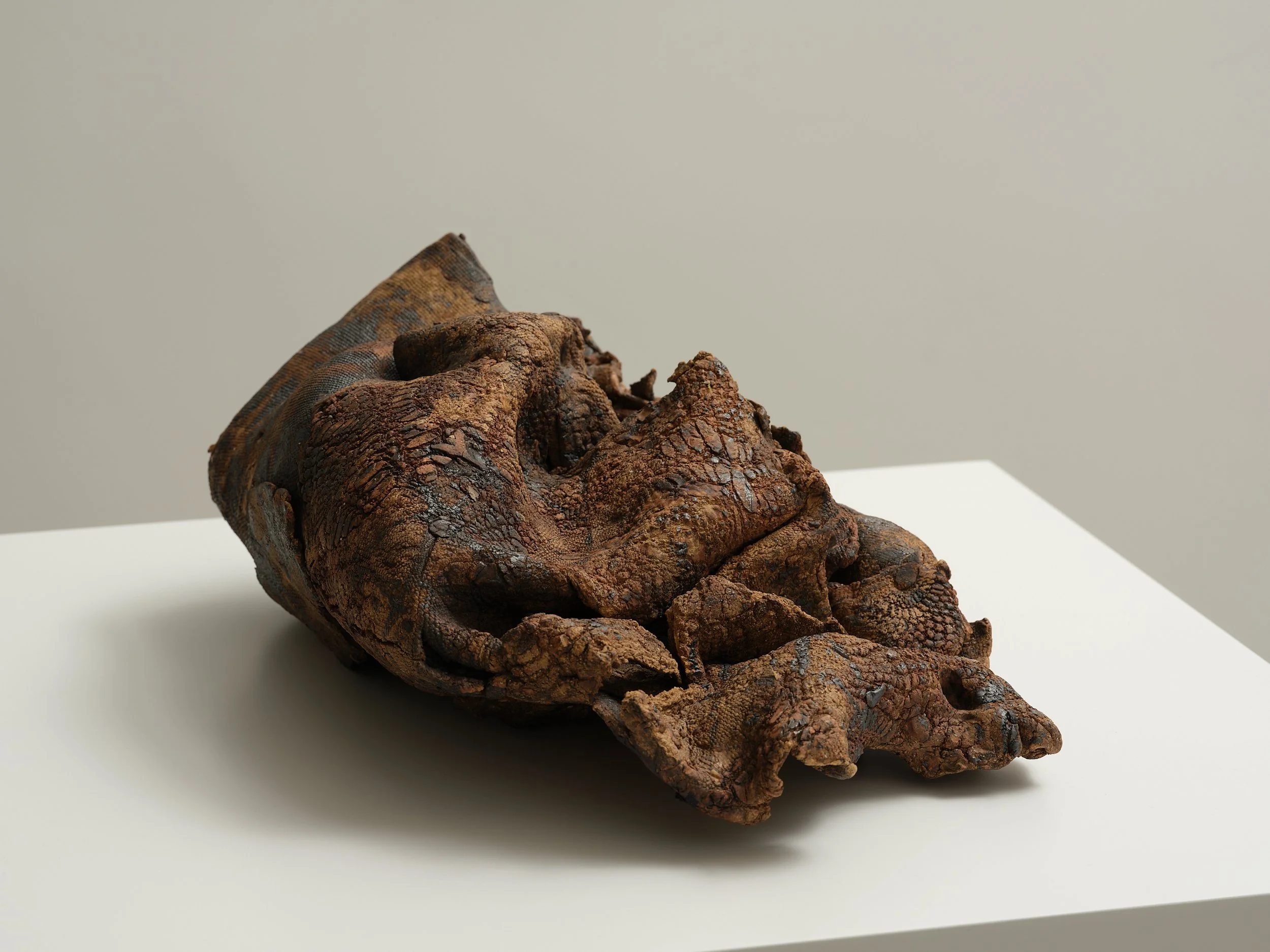   Sack  2026 clay, pigment, oxide, glass 430 x 280 x 180mm 
