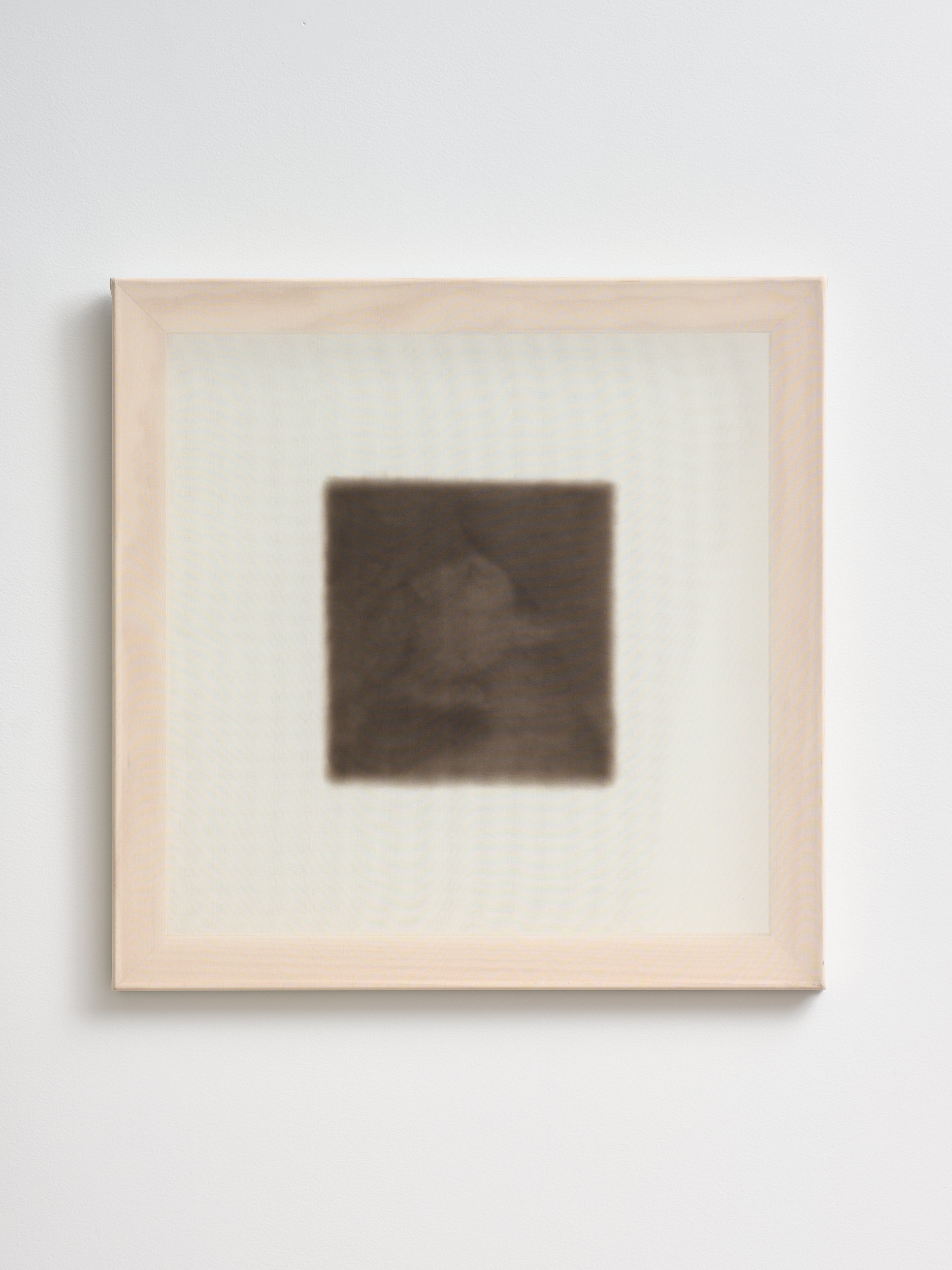   No title (iii)  2026 oil silk, mirror 600 x 600mm 