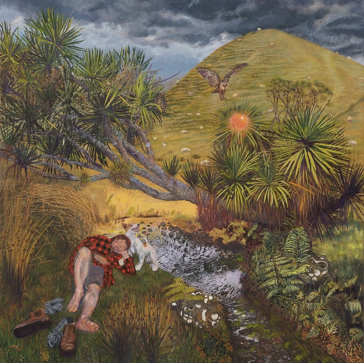   Dead Skin, Chipped Tooth  2026 oil on canvas 1500 x 1500mm 