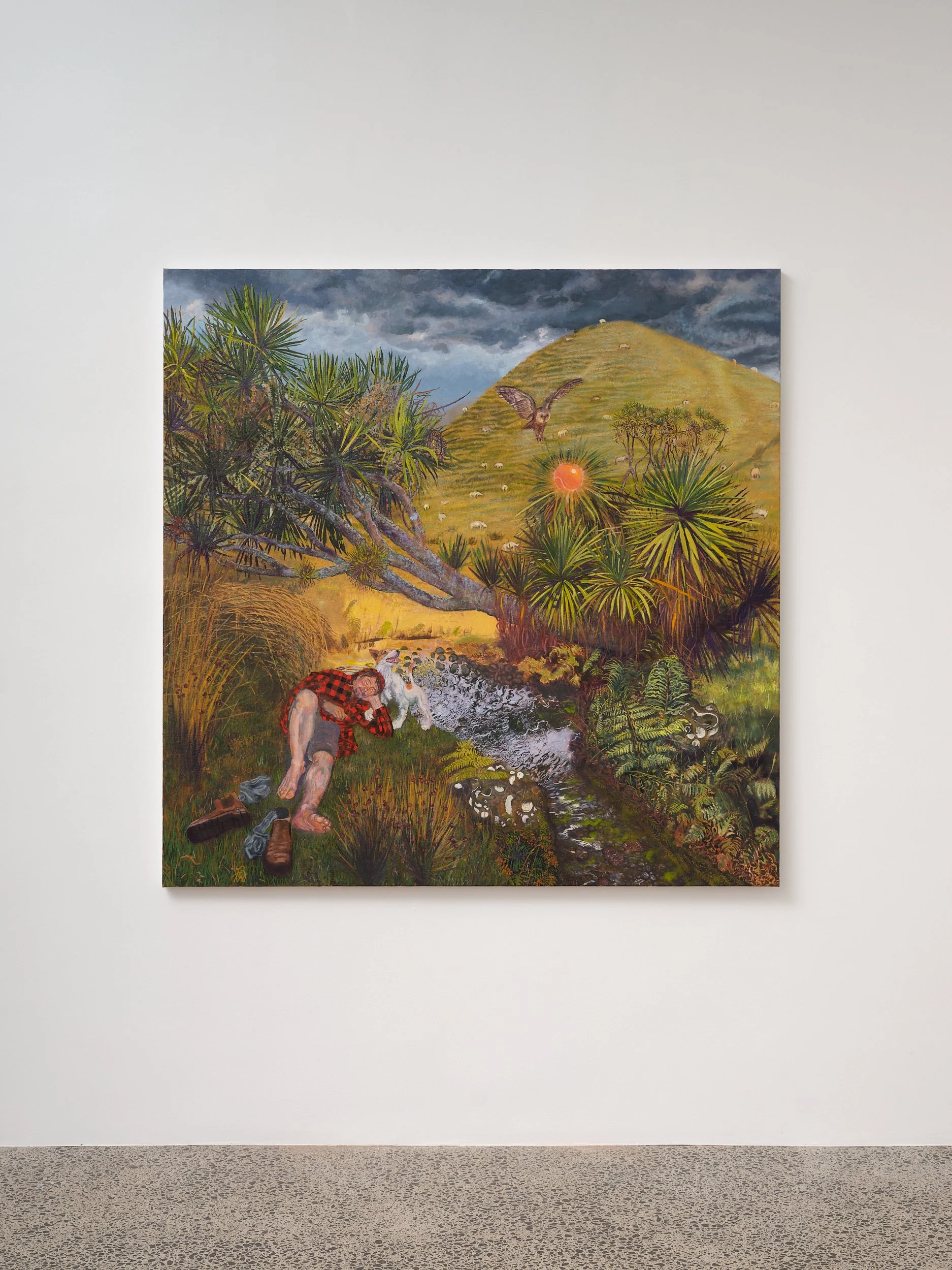   Dead Skin, Chipped Tooth  2026 oil on canvas 1500 x 1500mm 