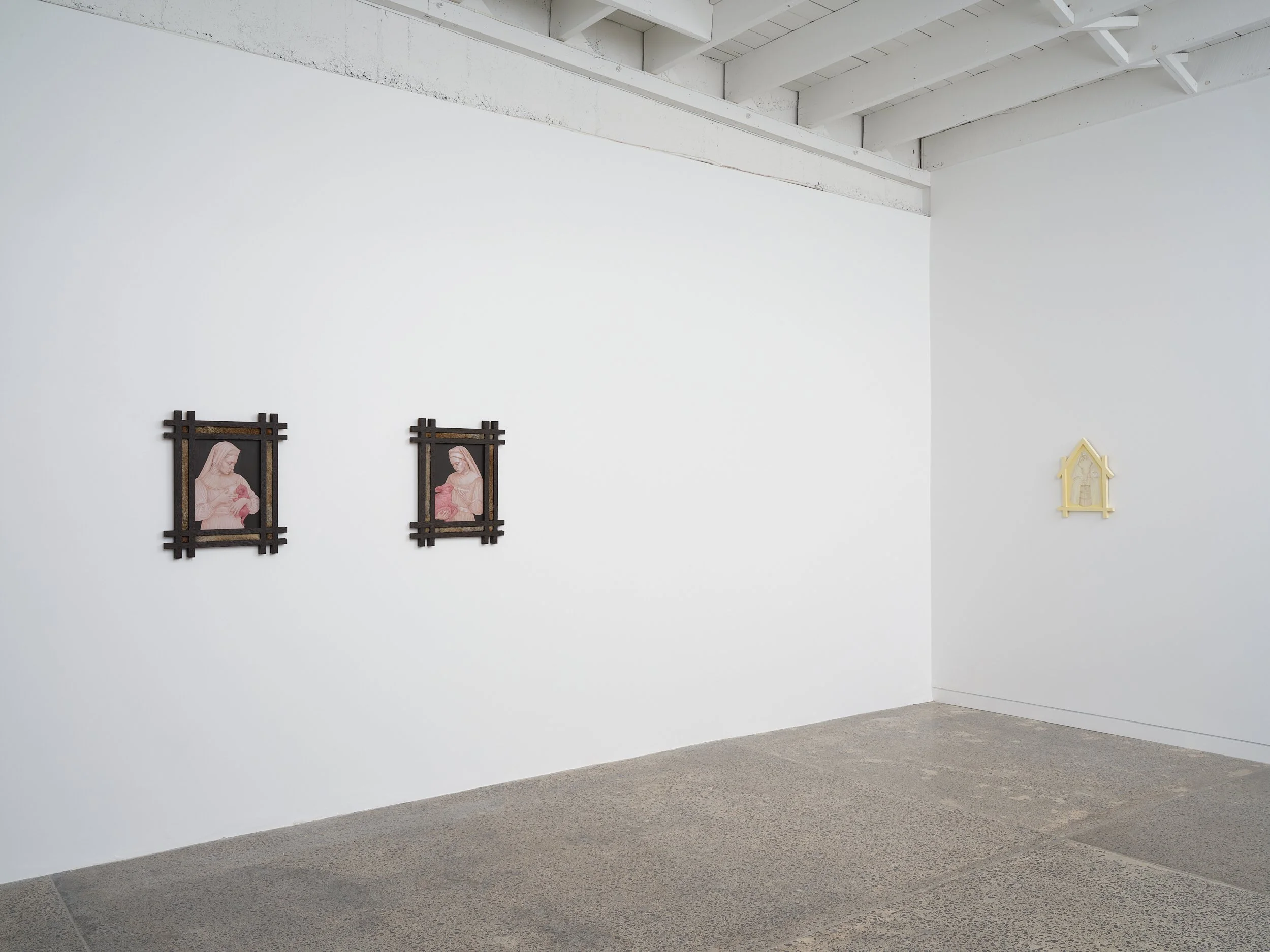  Sophie Greig,  Dairy  — Installation view 