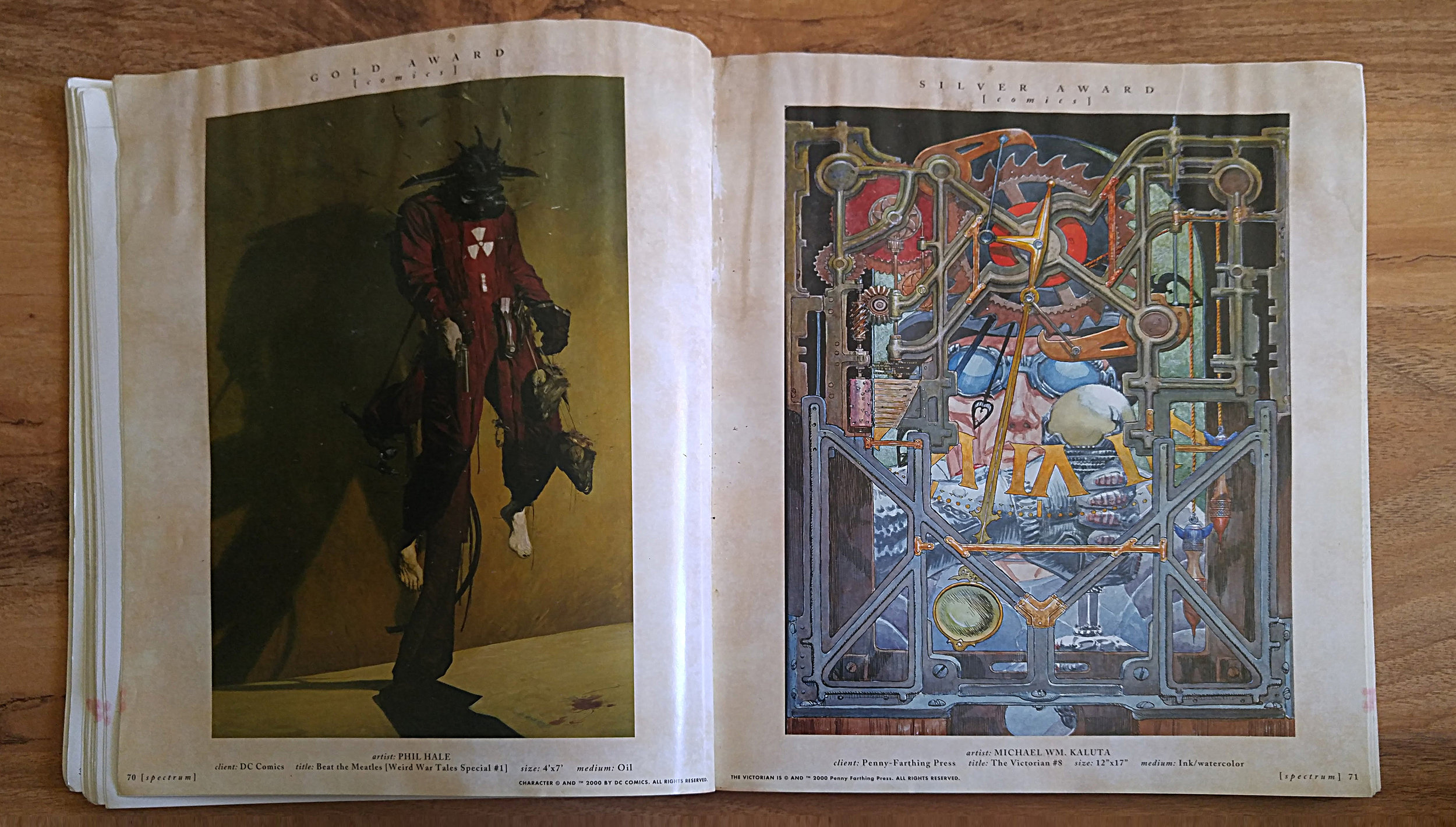Phil Hale 's work always stood out. 
