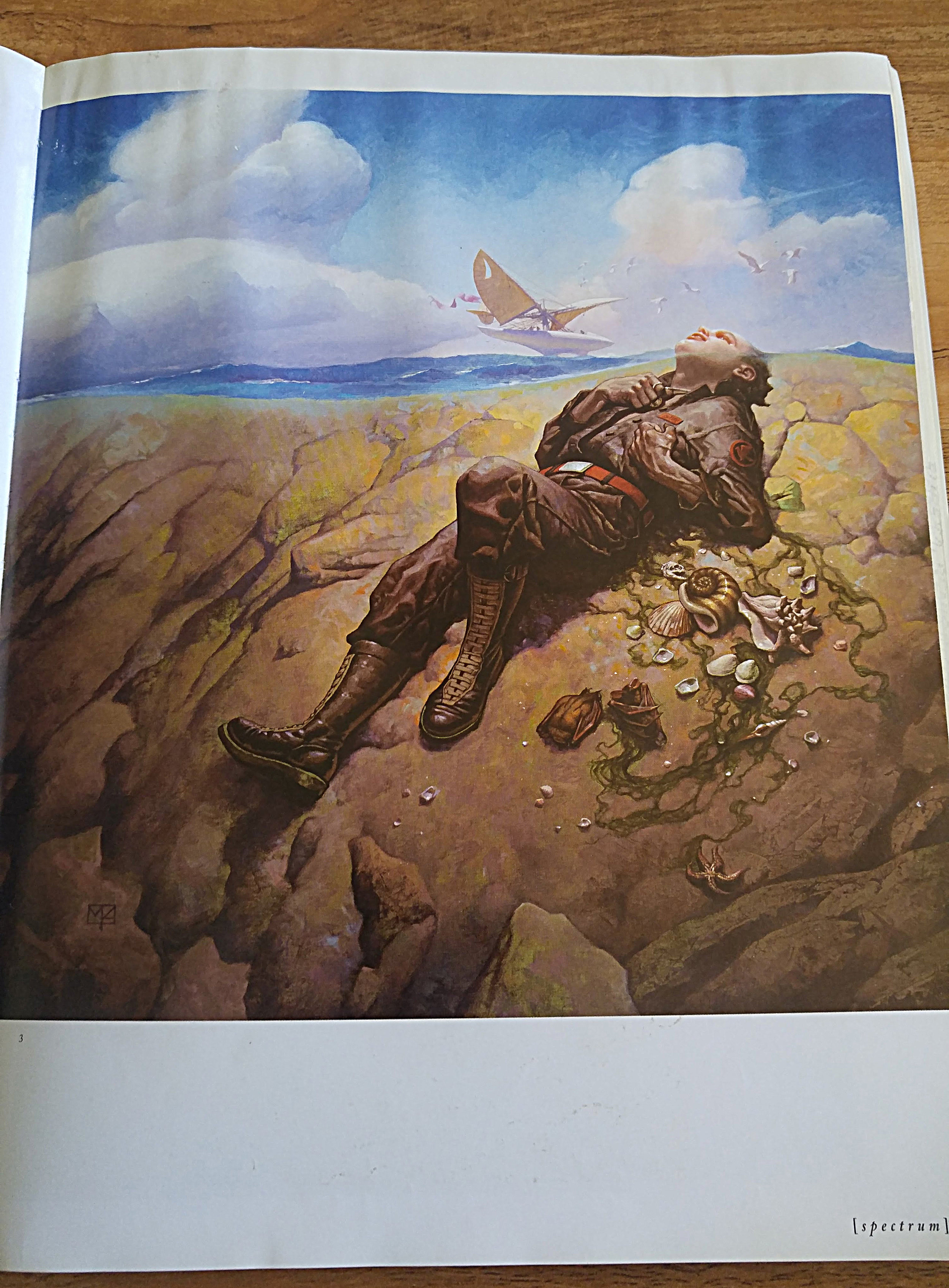 This image always stood out to me. Not even totally sure what is happening, or what the perspective even is... but the mood and tone always stuck with me. 
