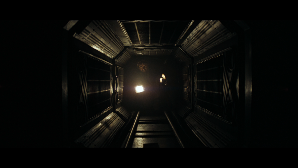 1979's Alien is the classic example of "it's scarier if the audience can't see it"