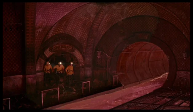 W.T.F. pink slime... in the EXACT subway I had just created....