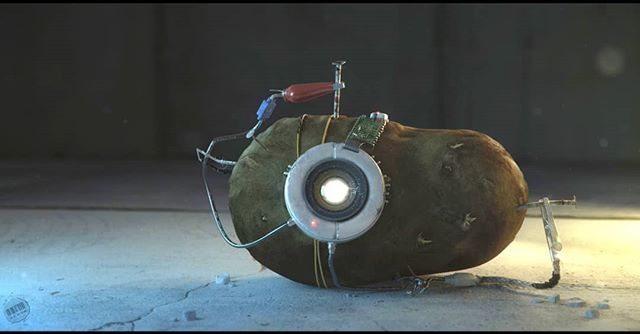 This one time, I spent weeks making a potato....I must not have had a lot going on.

#cgart #cg #potato #glados