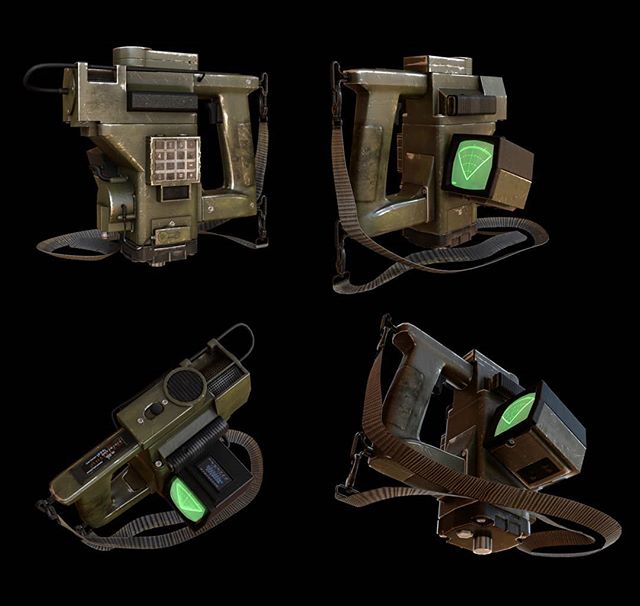 I don't usually like spending a ton of time on props in my free time (I would rather get the environment as whole looking good). However a few year ago, I spent a few days on this Tracker from ALIENS to learn quixel ddo.
#cgart #quixel #alien