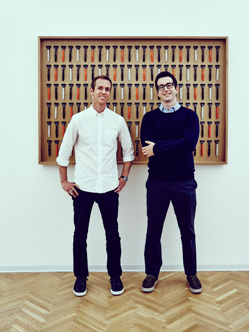 Harry's cofounders Andy Katz-Mayfield and Jeff Raider. Image credit Forbes.com