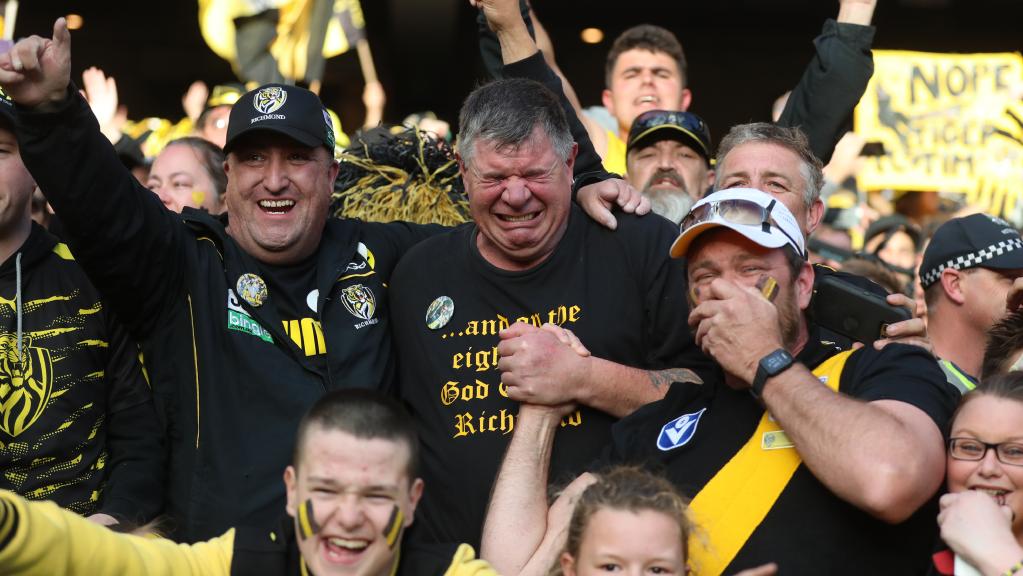 Richmond's victory pulled big numbers. Image credit - heraldsun.com