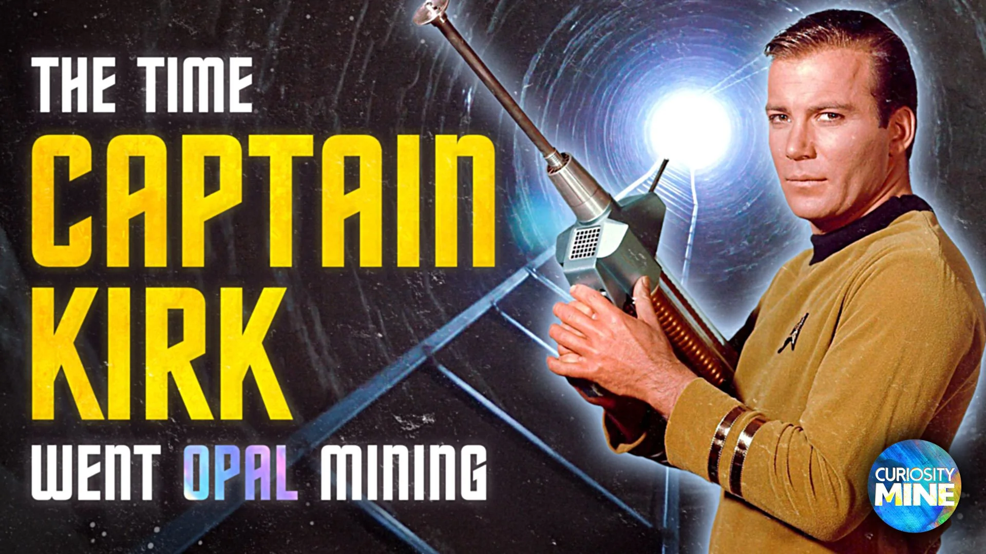 William Shatner the Opal Miner, 1969 - Andamooka, SA