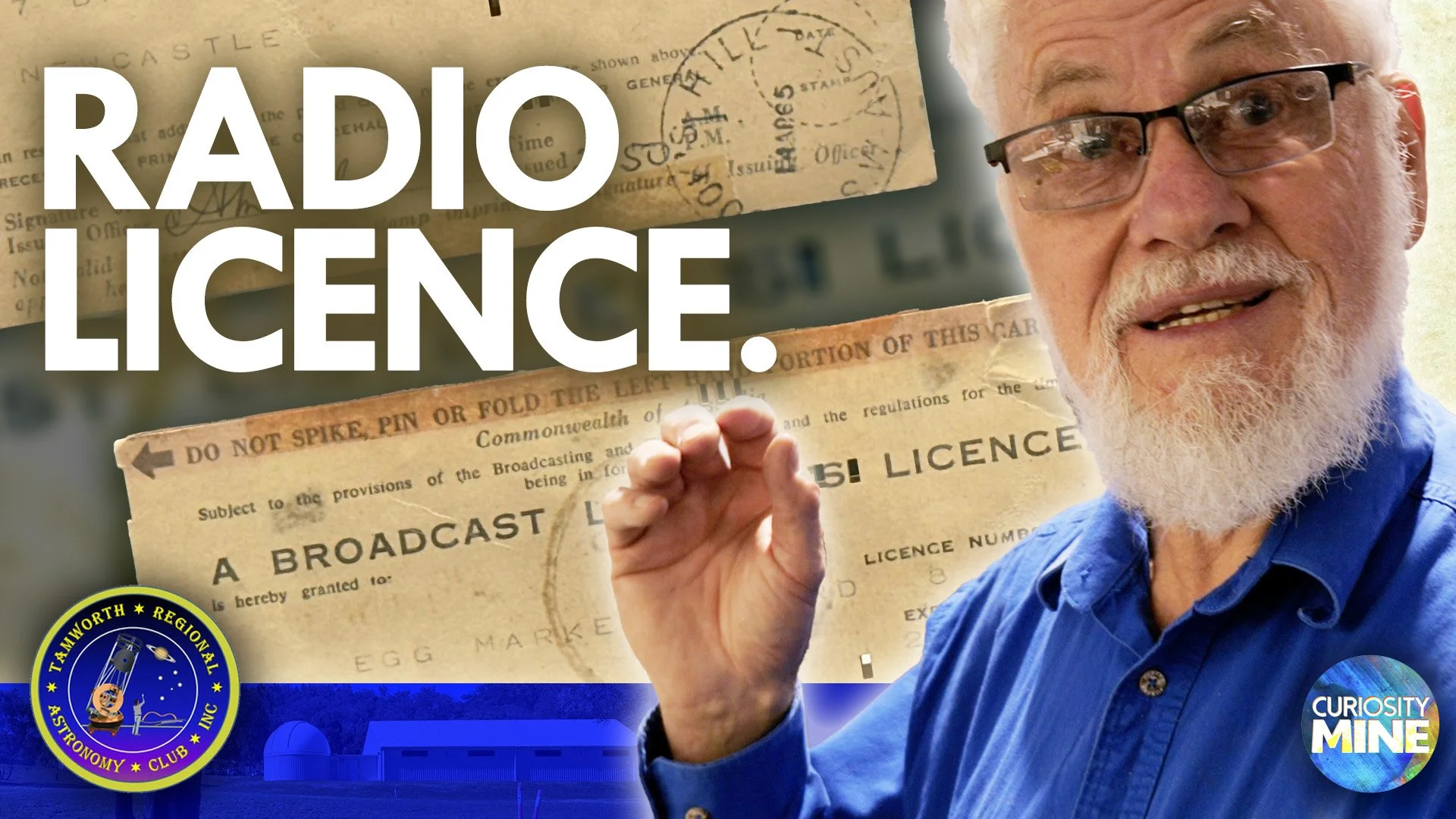 1960s Streaming Service - Australian Radio License - Tamworth Regional Astronomy Club