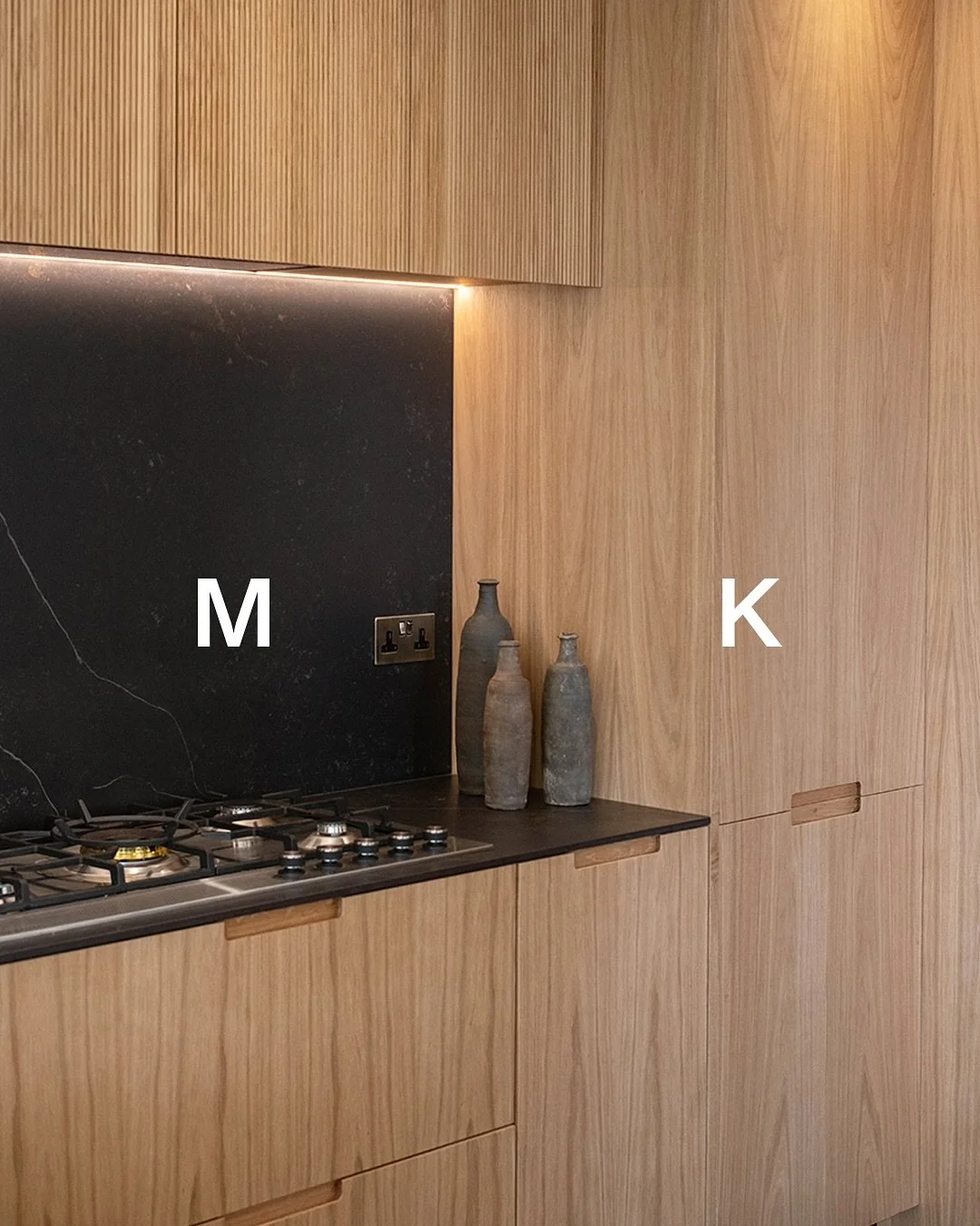 Our next few posts will be on a beautiful kitchen in Penzance; featuring a mix of doors made from reeded oak and crown cut oak with central routed handles, Dekton worktops, Fisher and Paykel appliances, Quooker tap and lots more. 

We are looking for