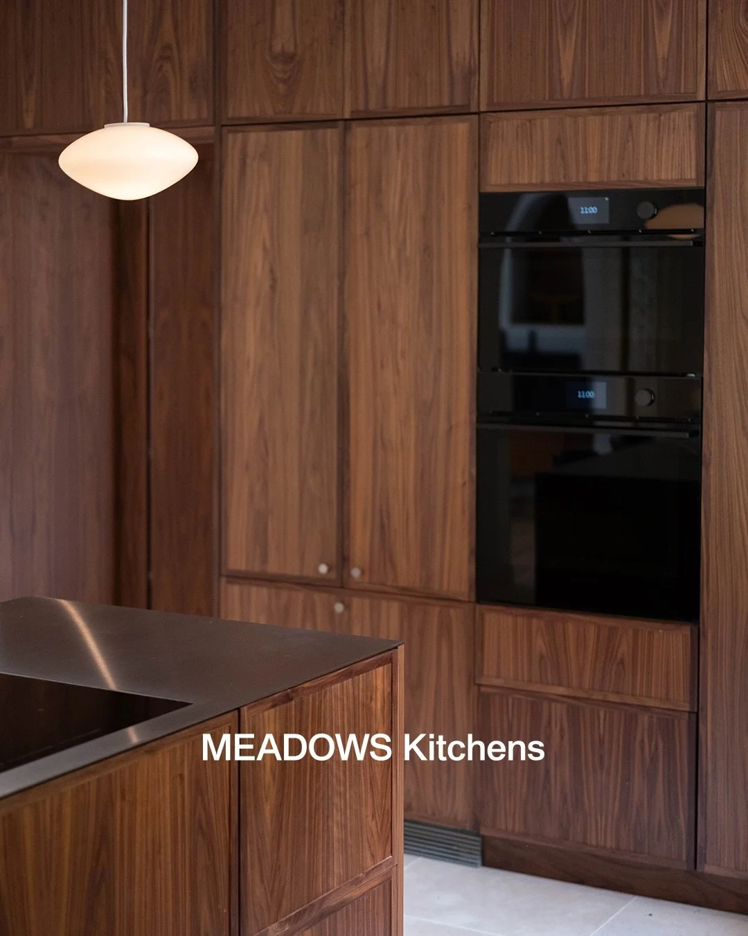 Some more detail on this stunning Walnut kitchen in Newlyn. 

The kitchen itself is full of surprises: a beautiful range of @fisherpaykel appliances, walk through door into utility and bathroom, sliding dresser unit for cook books, coffee station wit