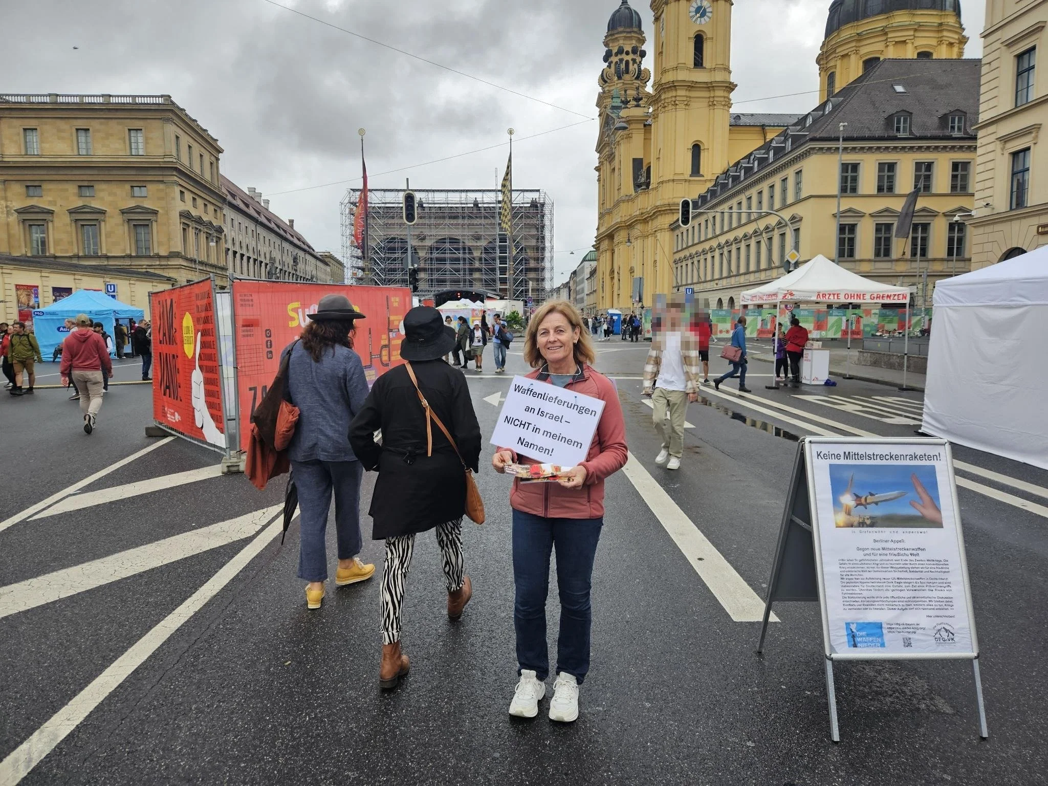 Unser Statement zum Ausschluss der DFG-VK vom Straßenfestival "Zamanand" in München unter Verweis auf "Antisemitismus"