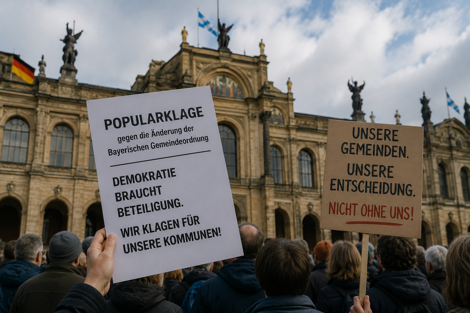 Wir reichen Popularklage gegen die Änderung der Bayerischen Gemeindeordnung ein!