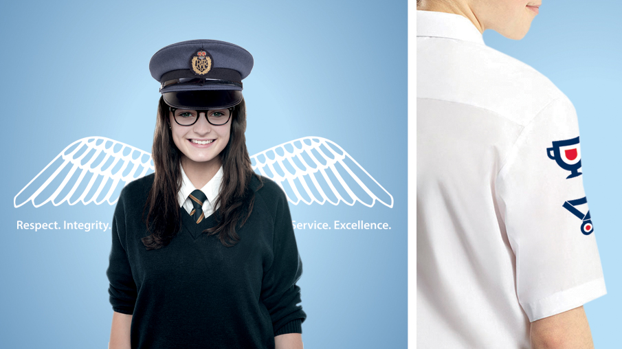The 'High Values' campaign was created to strengthen the awareness of the RAF Association's core values among 11-16 year olds.
