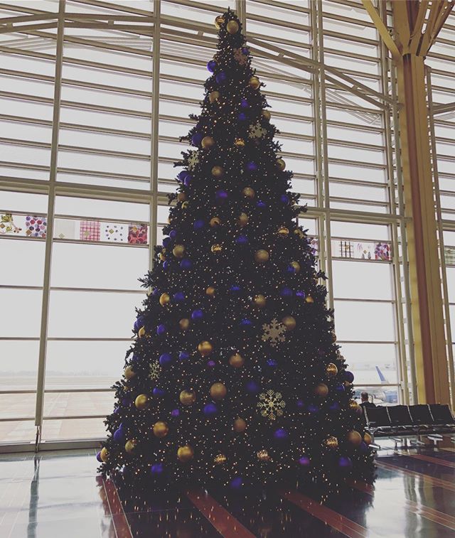 A little wintry weather makes the holidays bright on the road at DCA.
