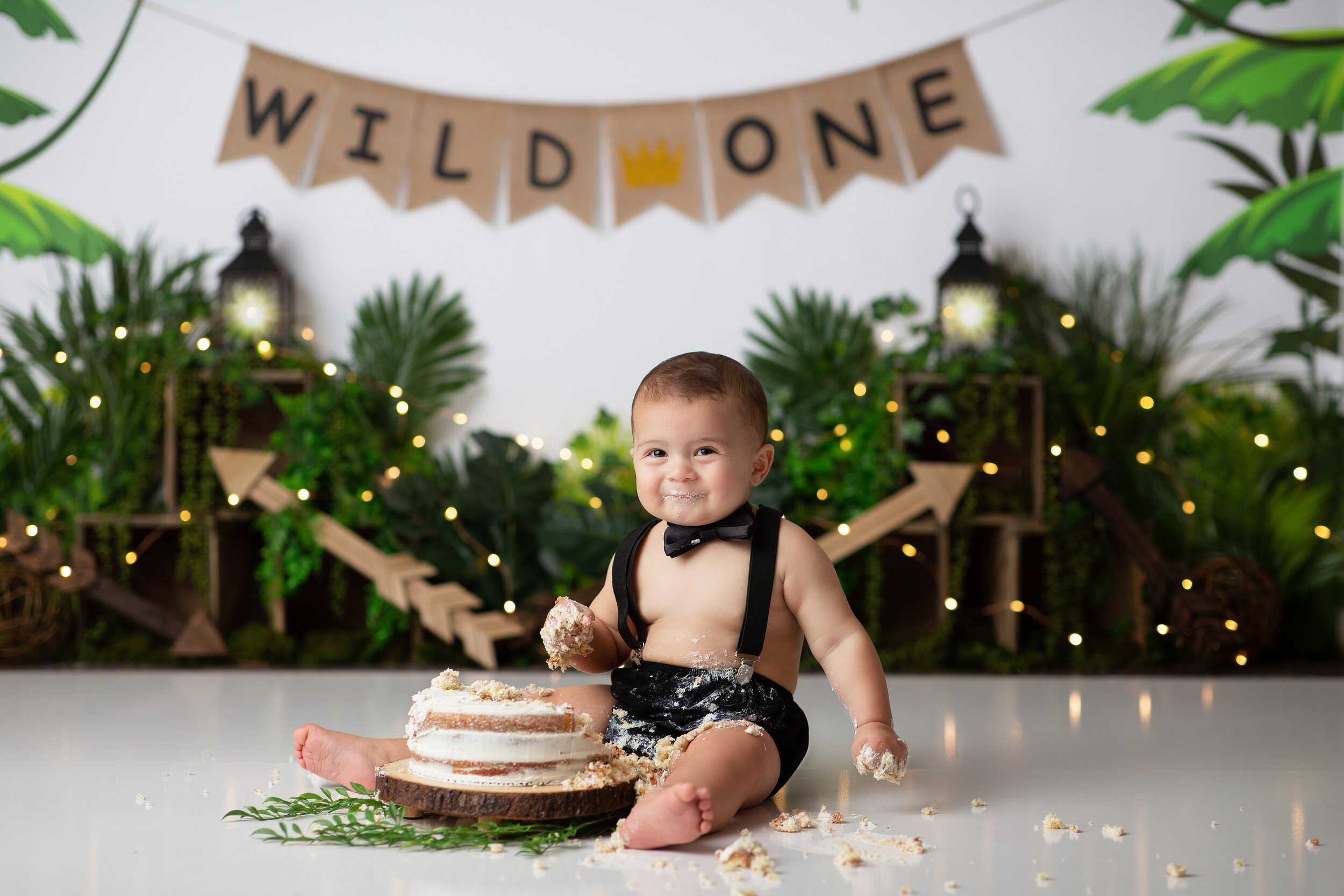  Wild one cake smash 