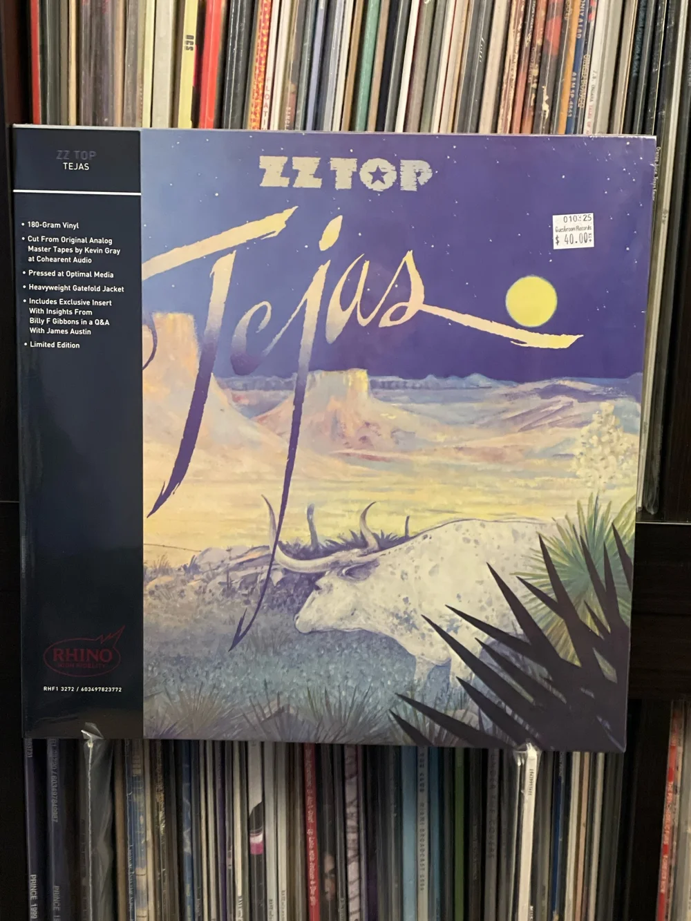 ZZ Top - Tejas — Guestroom Records Oklahoma