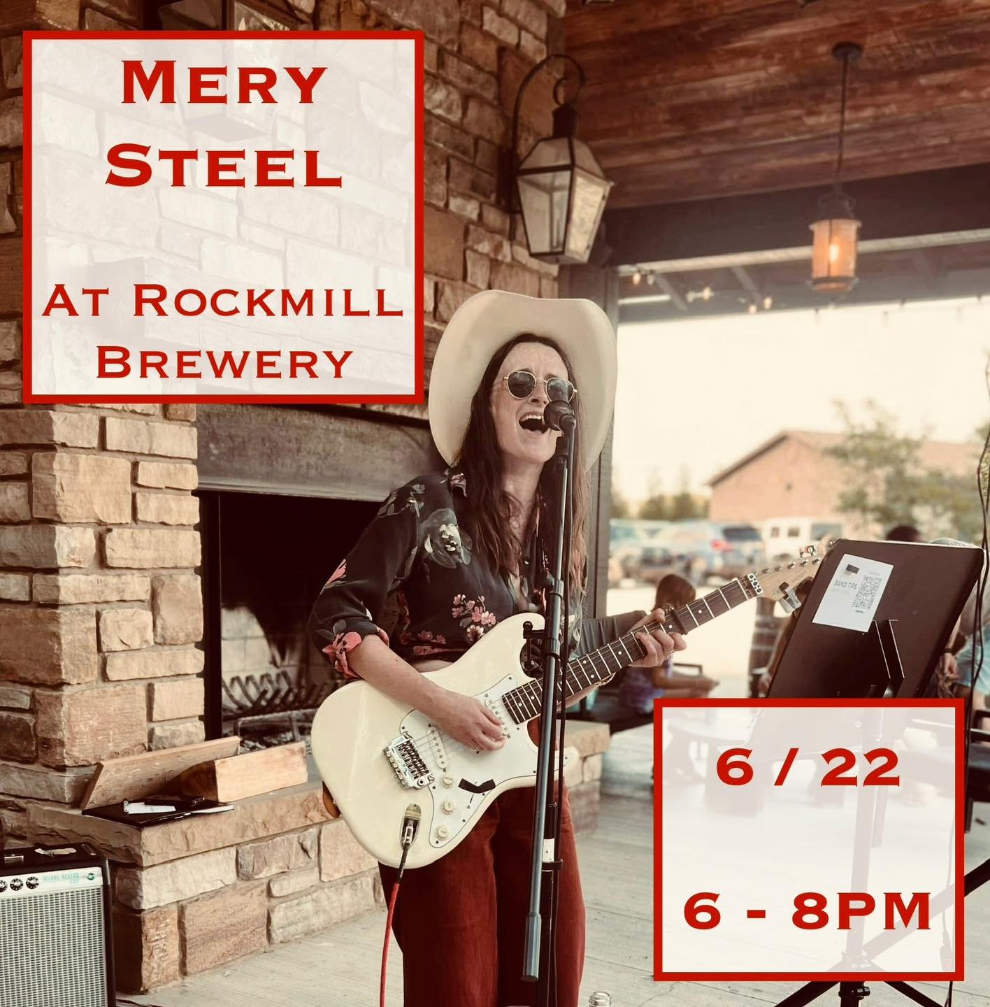 We&rsquo;ve got Mery Steel playing on the patio from 6-8pm tonight.  Backcountry BBQ will be serving all day! See ya soon!