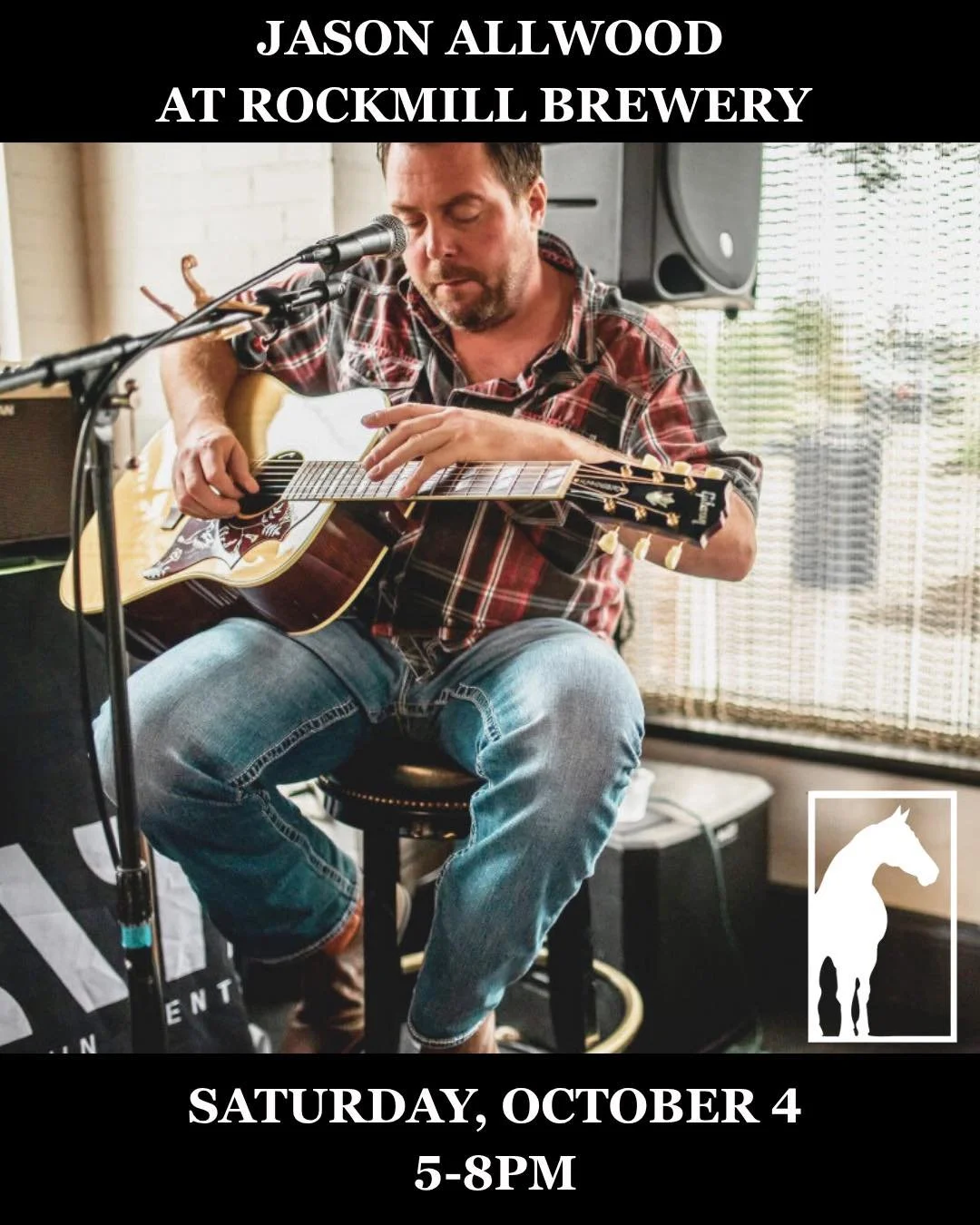 Jason Allwood is live tonight! from 5&ndash;8PM. Grab a drink , some BBQ, and settle in for the perfect evening.
