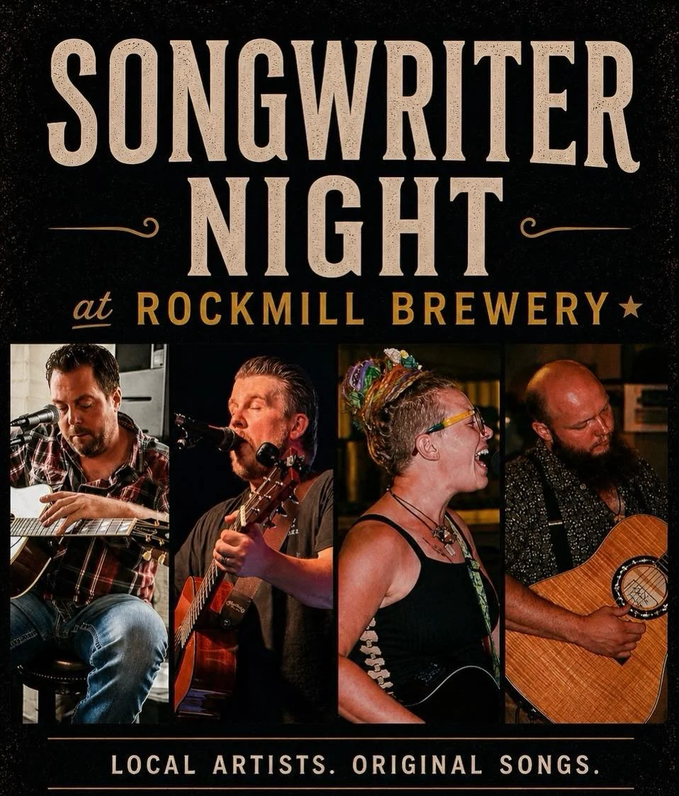 🎶 Stop out this Thursday (May 7) from 6&ndash;8 PM at Rockmill Brewery.

Local artists. Original songs.

Come play, or just come listen.