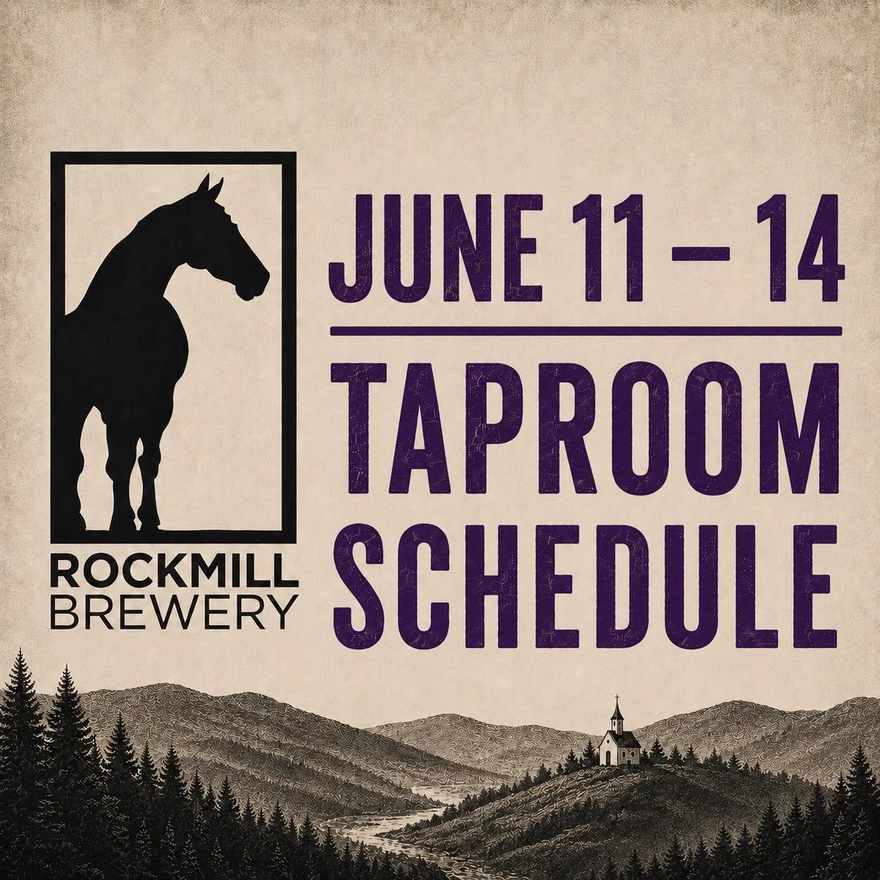 JUNE 11 &mdash; 14

We have a big weekend planned!

THURSDAY: 4PM &mdash; 9PM
📚 Trivia: 6PM &mdash; 8PM

FRIDAY: 2PM &mdash; 9PM

SATURDAY: 12PM &mdash; 9PM
🎶 Jason Allwood (free show at the taproom): 3PM &mdash; 6PM

SUNDAY: 12PM &mdash; 10PM
🎶 D