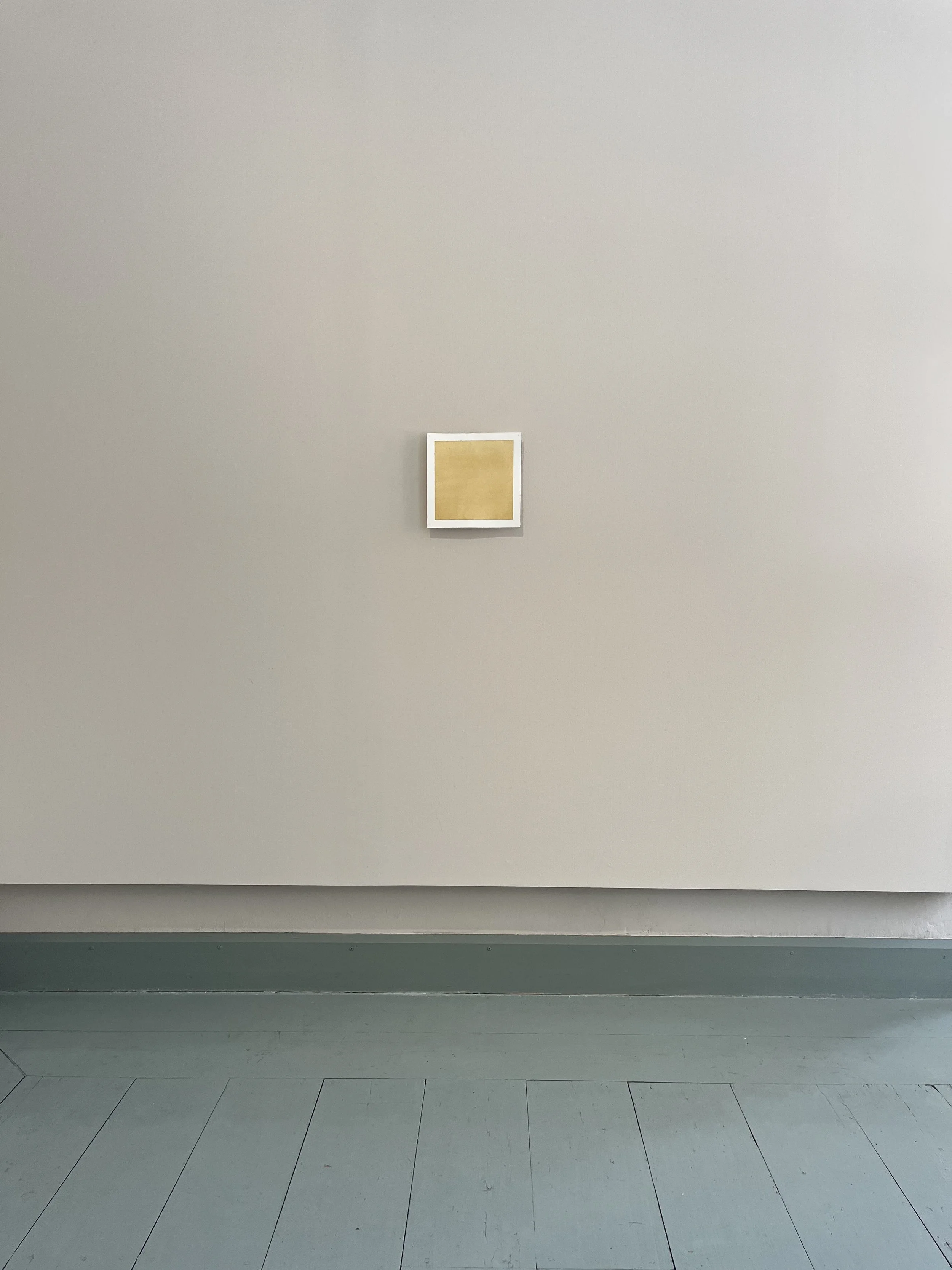 View from the exhibition Domestic Notes at K.H.Renlund´s museum Exhibition Hall 2023. Size of the watercolour 24 × 24 cm. | Kuva näyttelystä Arjen merkintöjä K.H.Renlundin museon Näyttelyhallilla 2023. Akvarellin koko 24 × 24 cm.