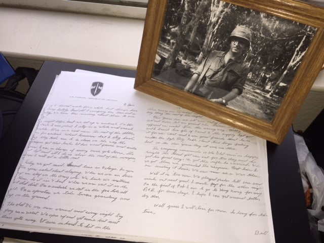  Letters from the pen of Specialist 4 William Newvine. From the Newvine Family Collection.