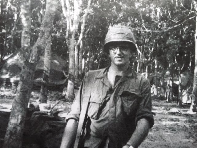 Bill Newvine in Vietnam, 1967. From the Newvine Family Collection