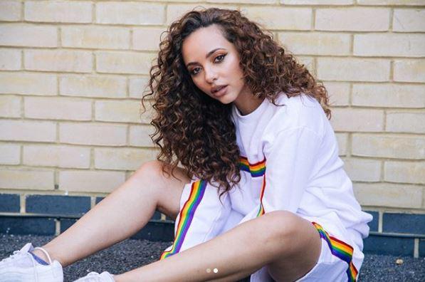 Jade smouldered in her positive message for Pride