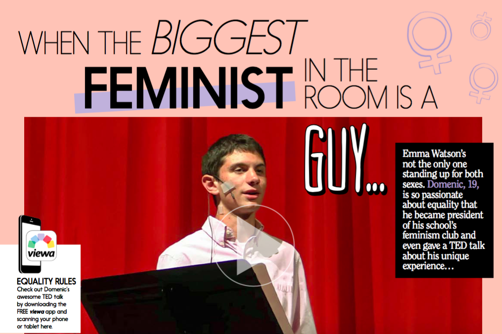 When The Biggest Feminist In The Room Is A Guy — Girlfriend magazine