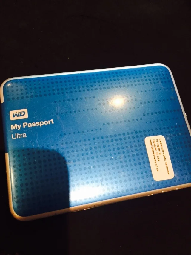 A 1TB Blue WD My Passport Ultra