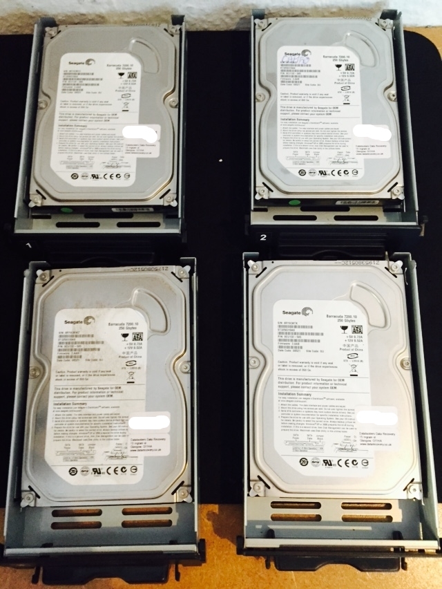 4 x Seagate (model) Raid 5