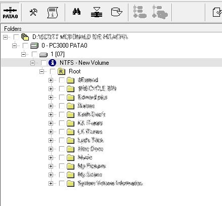 Full folder listing with 100% recovery on the data the customer needed and 95% on other data that they didnt really need but I recovered it for them anyway. Check out some other jobs like this one here